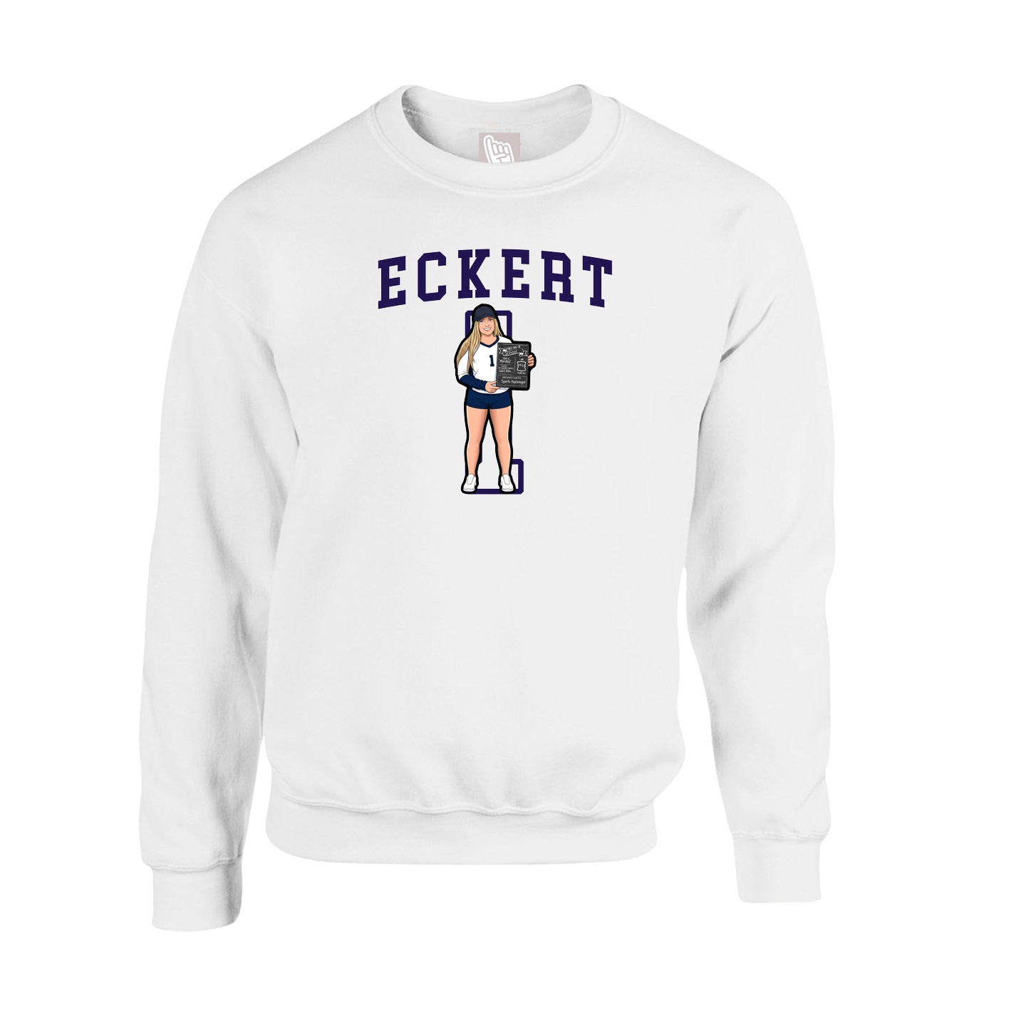 Fleece Crew — Shirsey in White