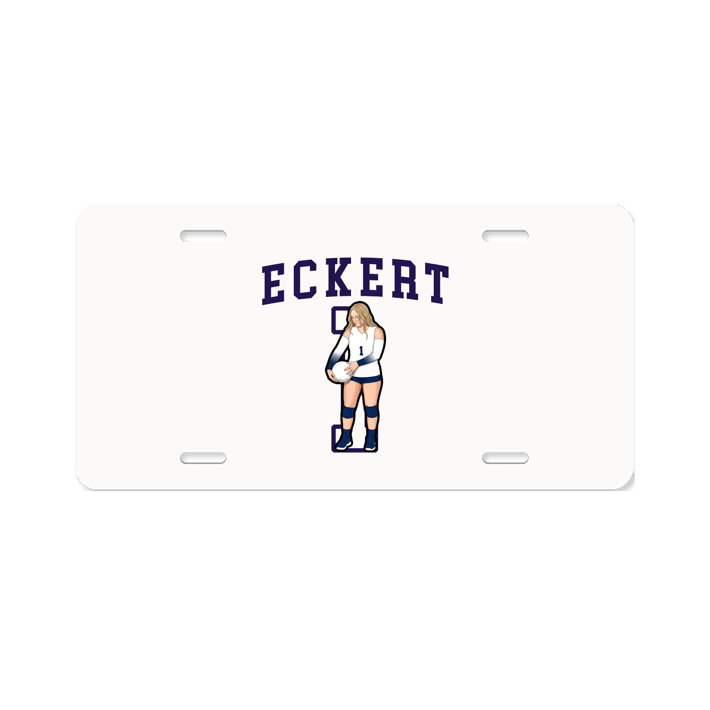 Aluminum License Plate