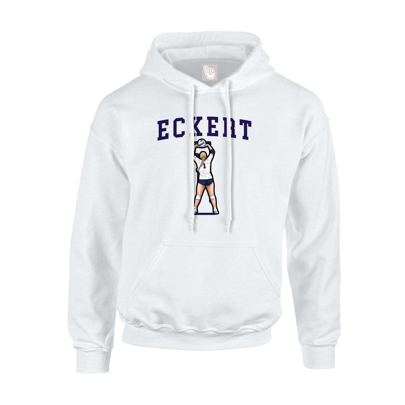 Youth Hoodie — Shirsey in White