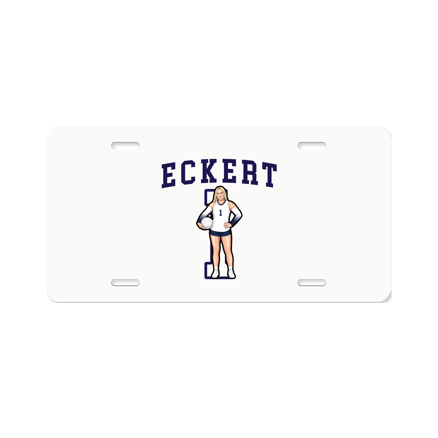 Aluminum License Plate