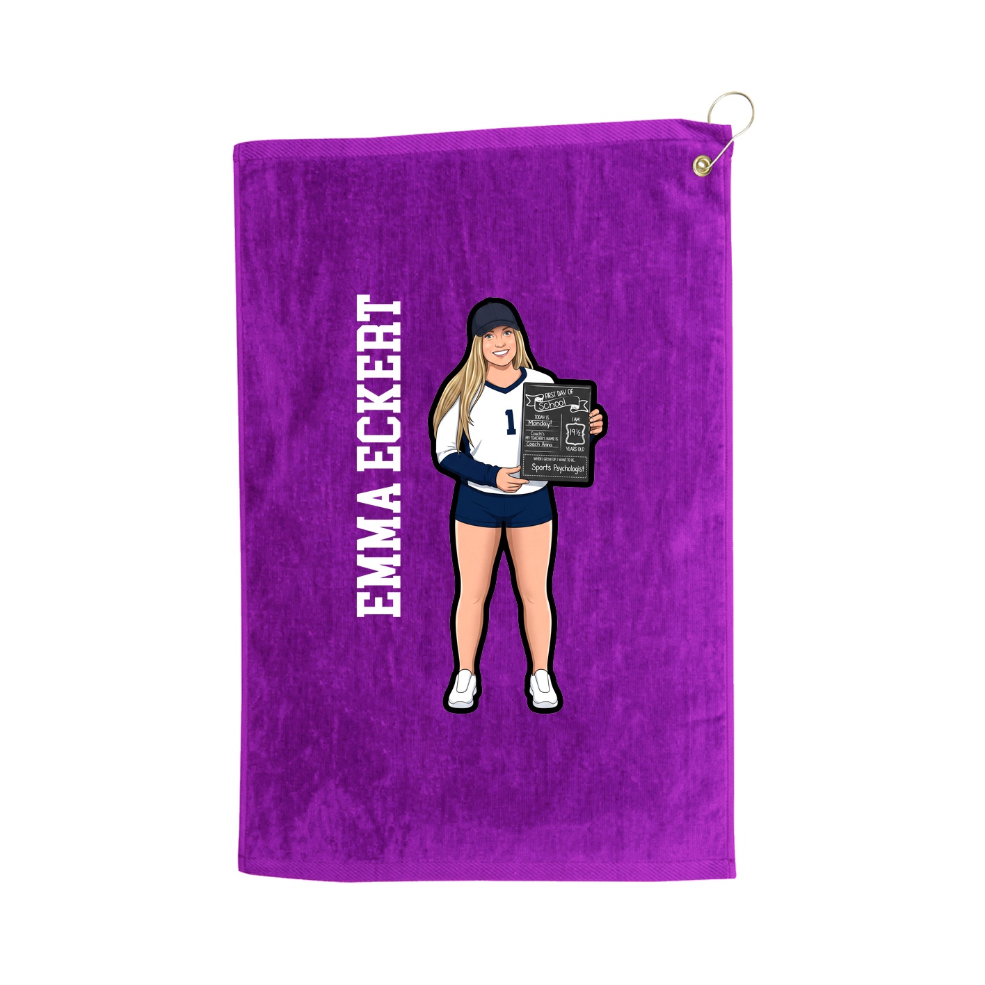 Terry Velour Golf Towel