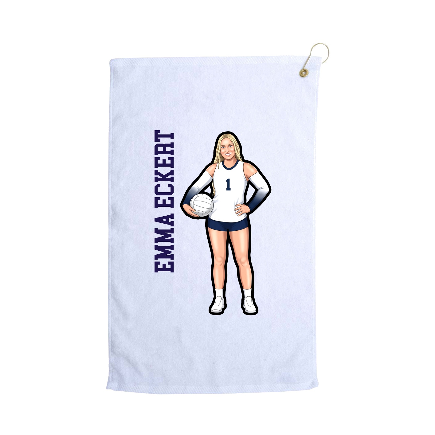 Terry Velour Golf Towel