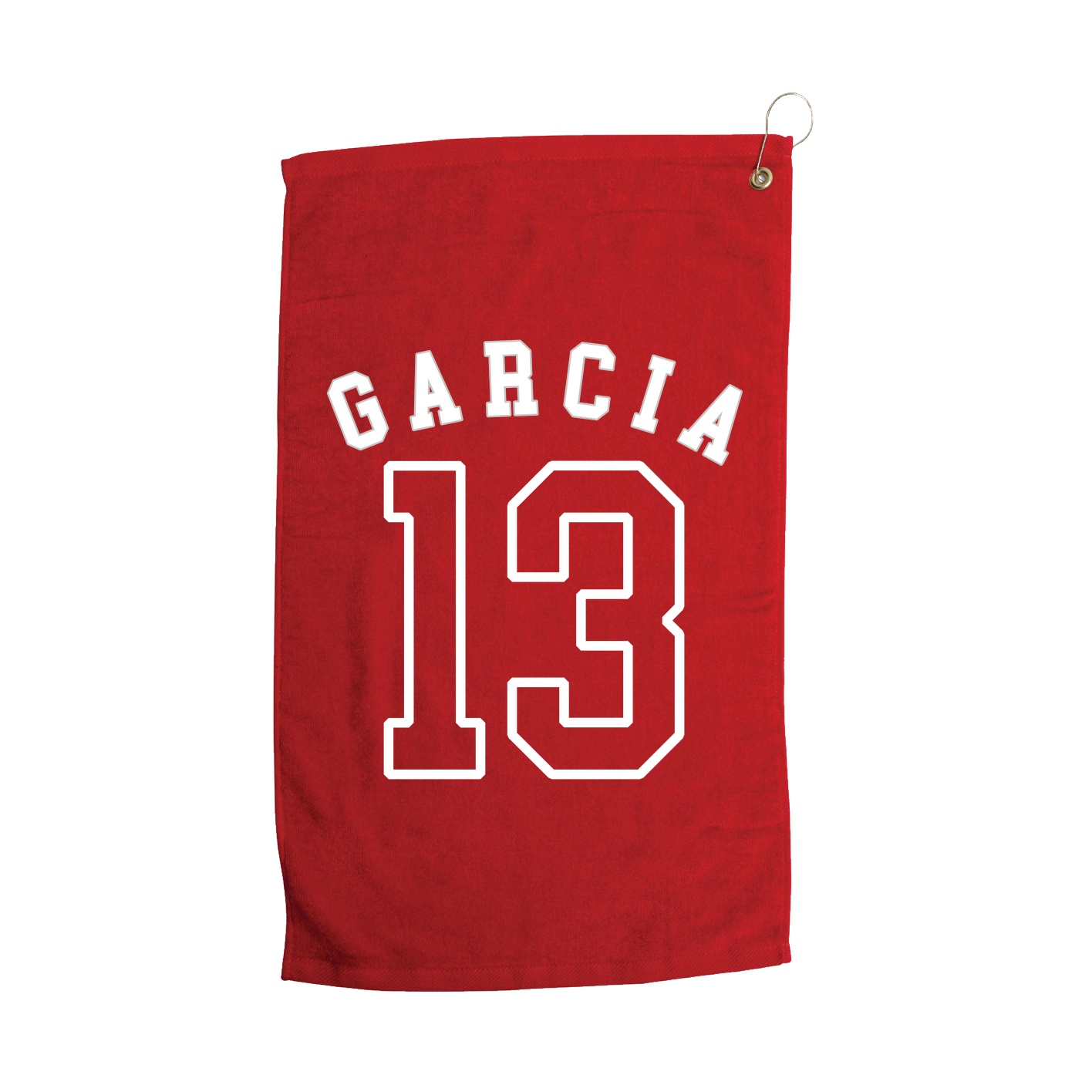 Golf Towel — Shirsey Arch in Red