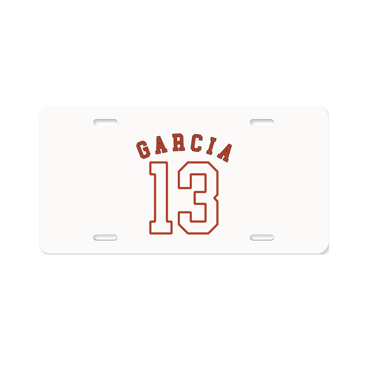 License Plate — Shirsey Arch in Classic