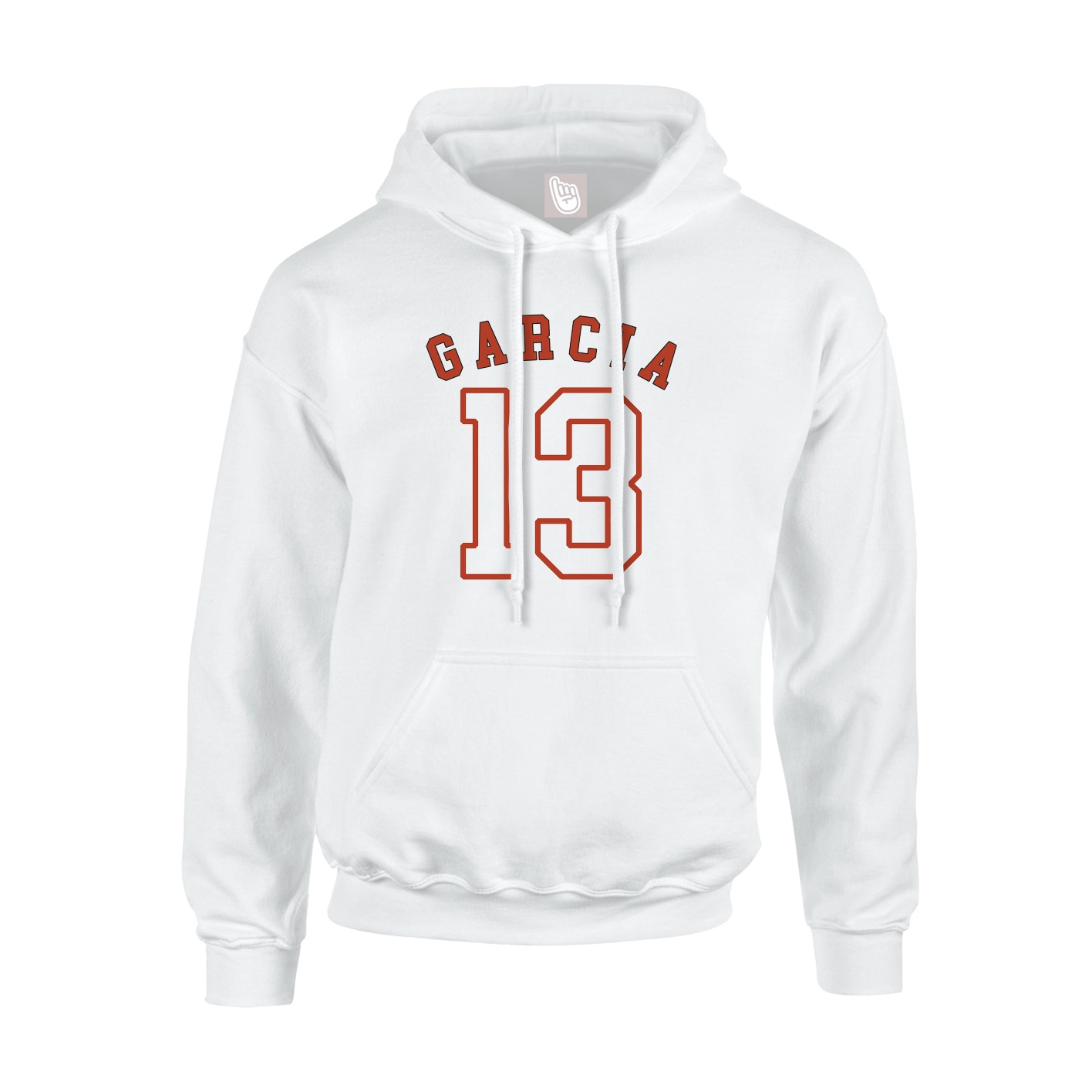 Hoodie — Shirsey Arch in White