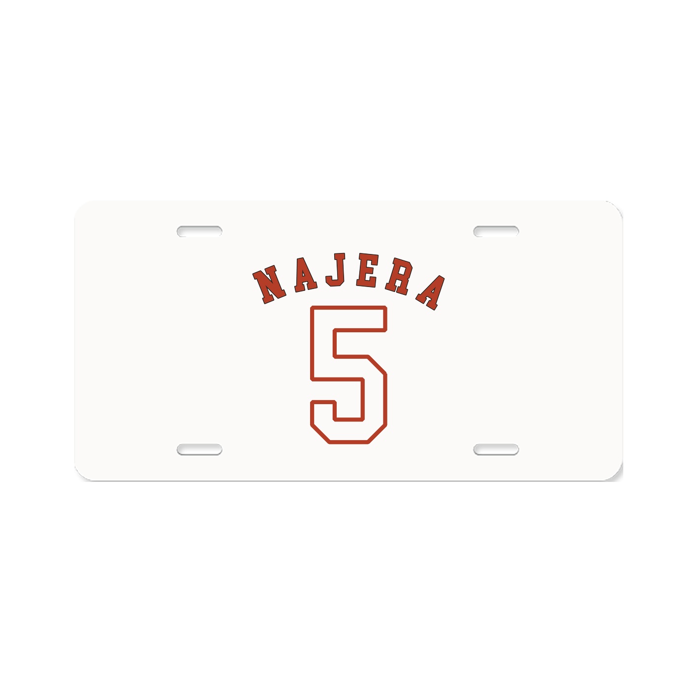 License Plate — Shirsey Arch in Classic