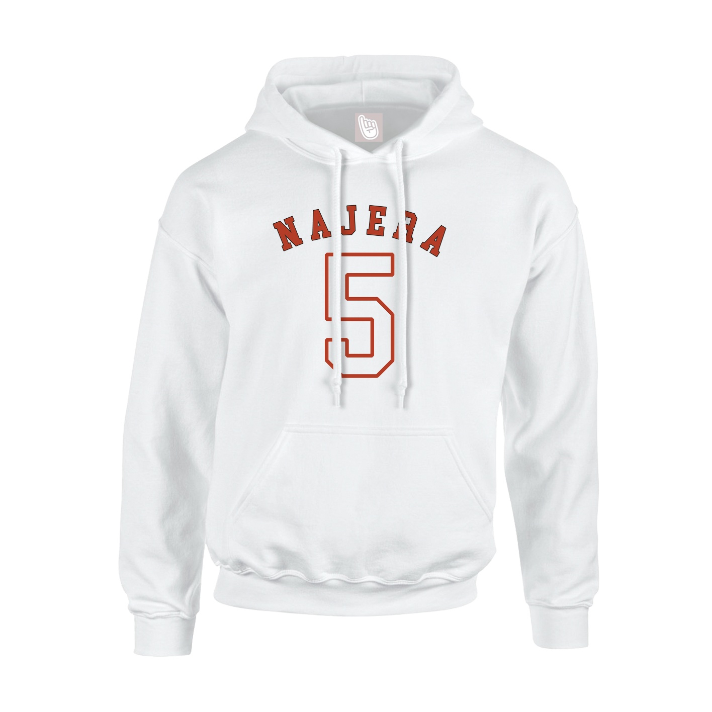 Hoodie — Shirsey Arch in White