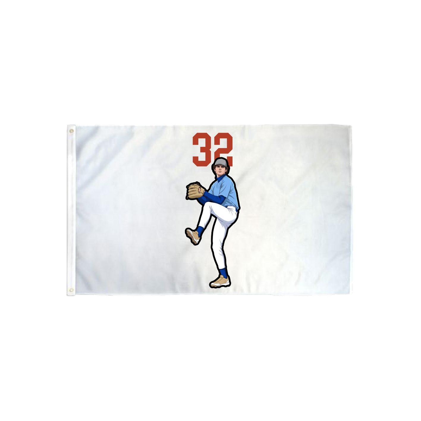 3x5 Flag — Number Top in Classic