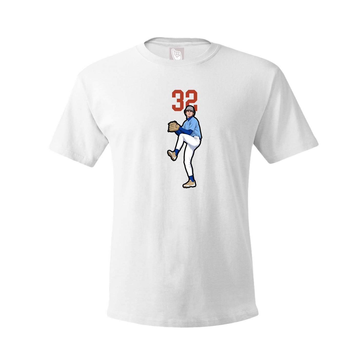 Tee — Number Top in White