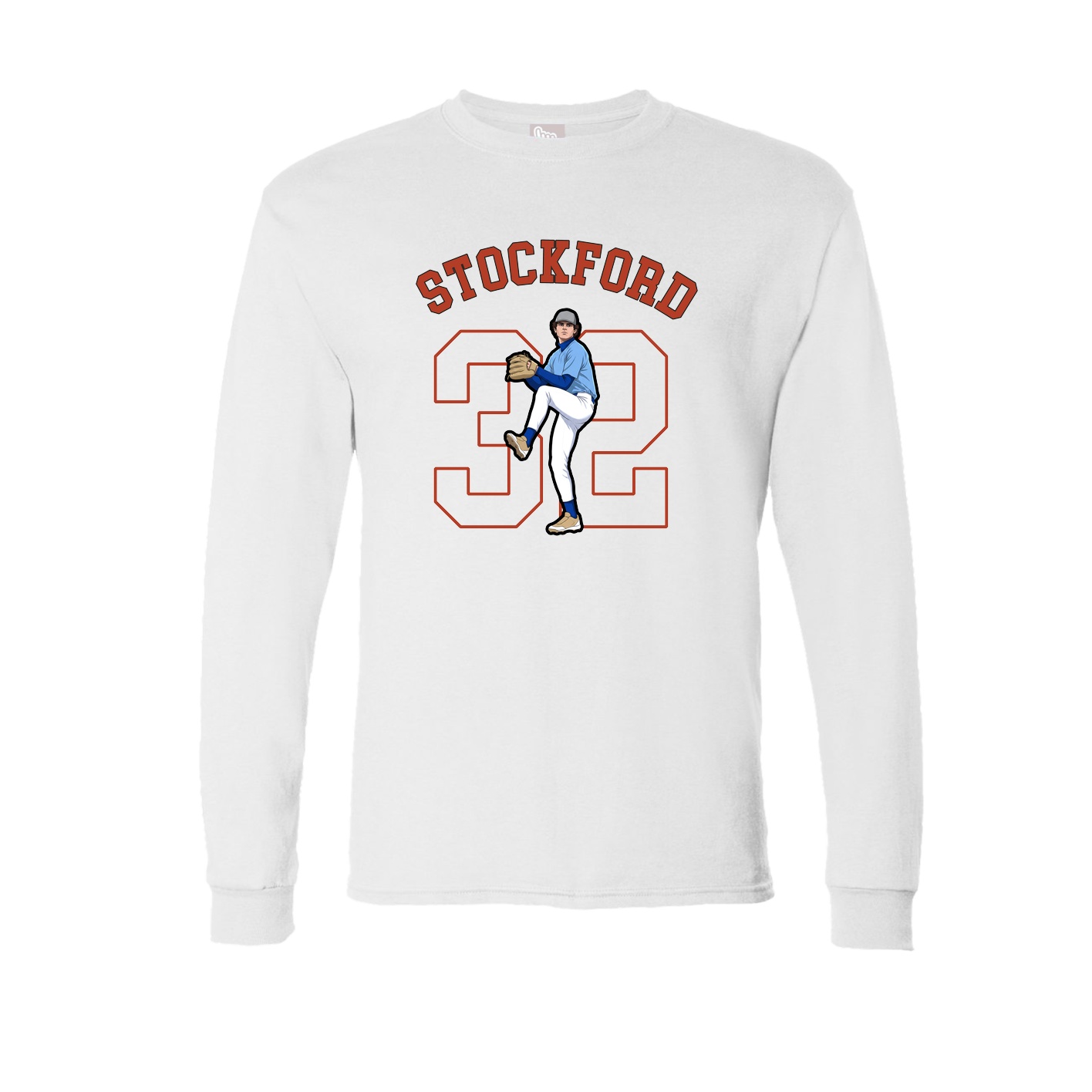 Long Sleeve Tee — Shirsey Arch in White