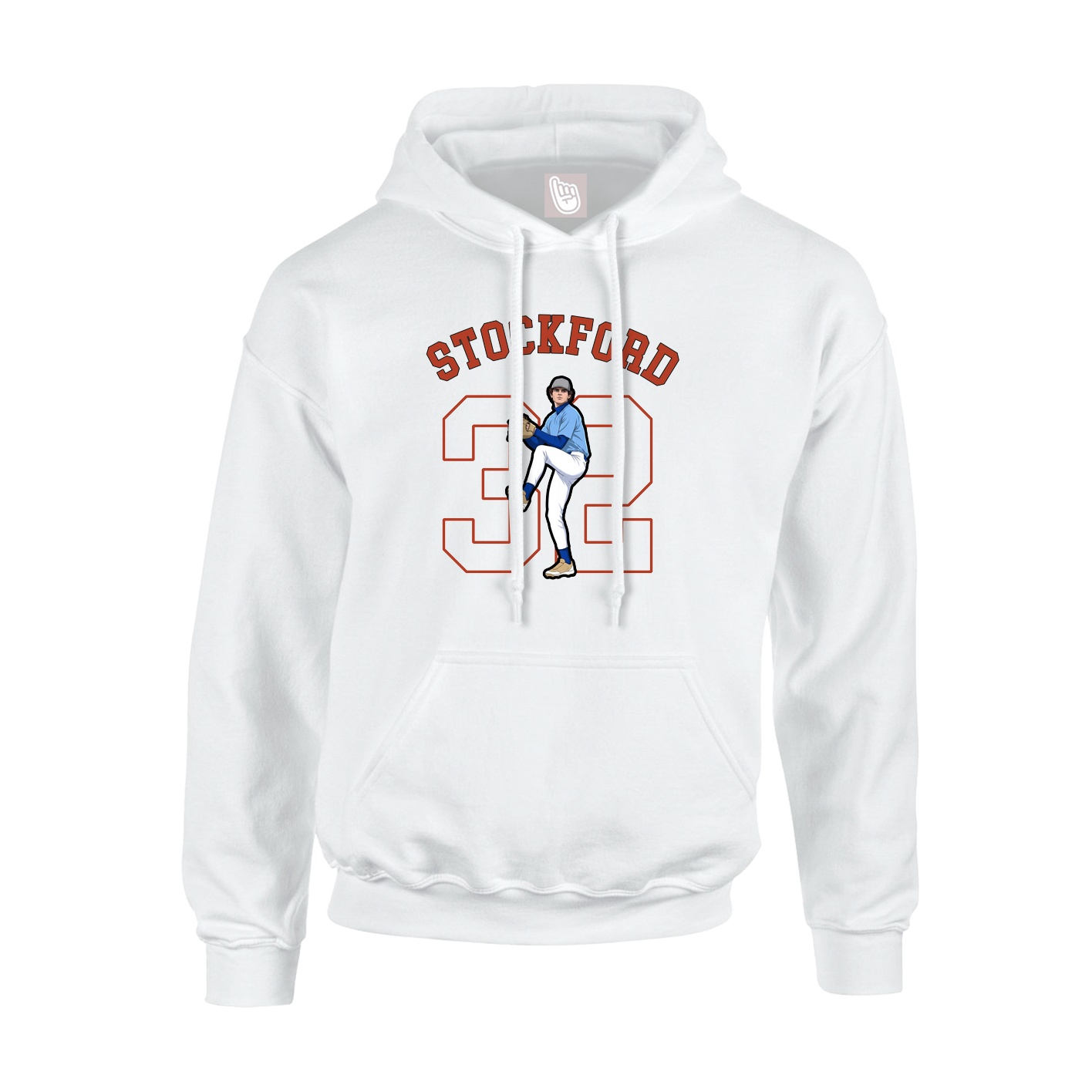 Hoodie — Shirsey Arch in White