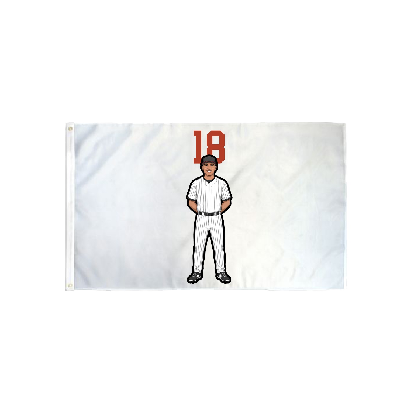 3x5 Flag — Number Top in Classic