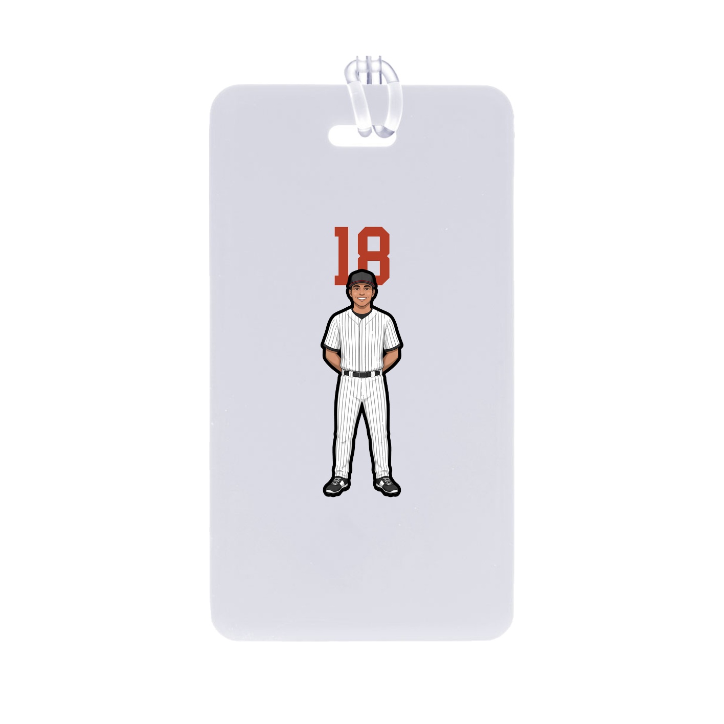 Bag Tag — Number Top in Classic