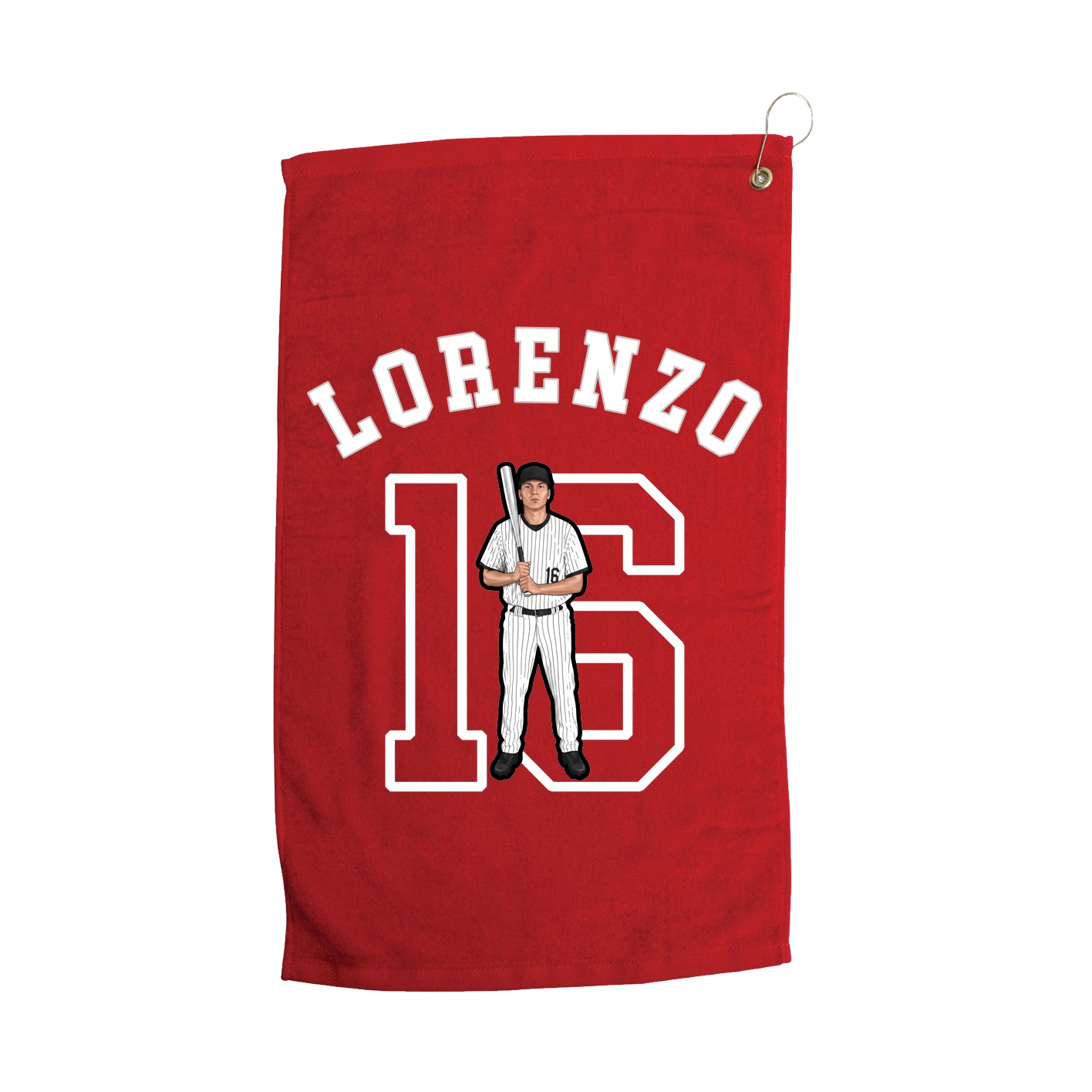 Golf Towel — Shirsey Arch in Red
