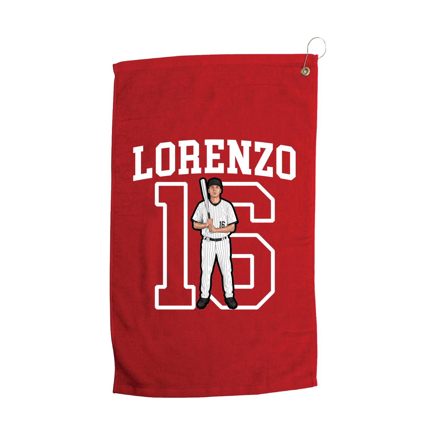 Golf Towel — Shirsey in Red