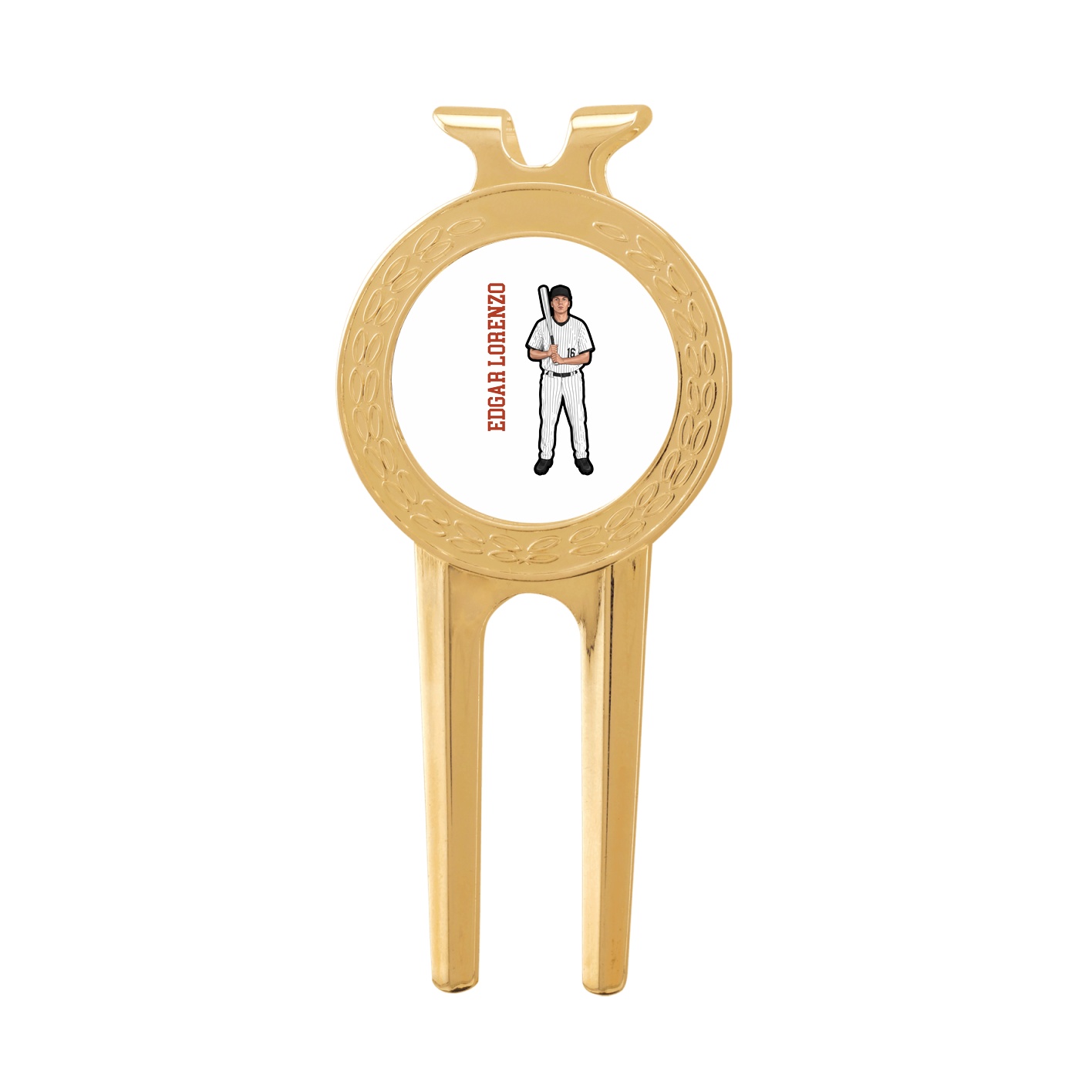 Divot Tool with Ball Marker — Name Vertical in Classic