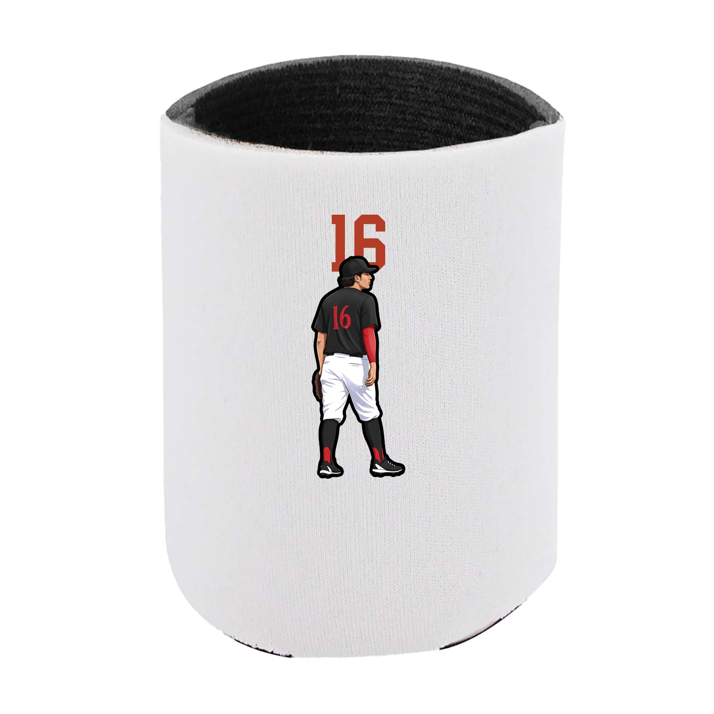 Can Holder — Number Top in White