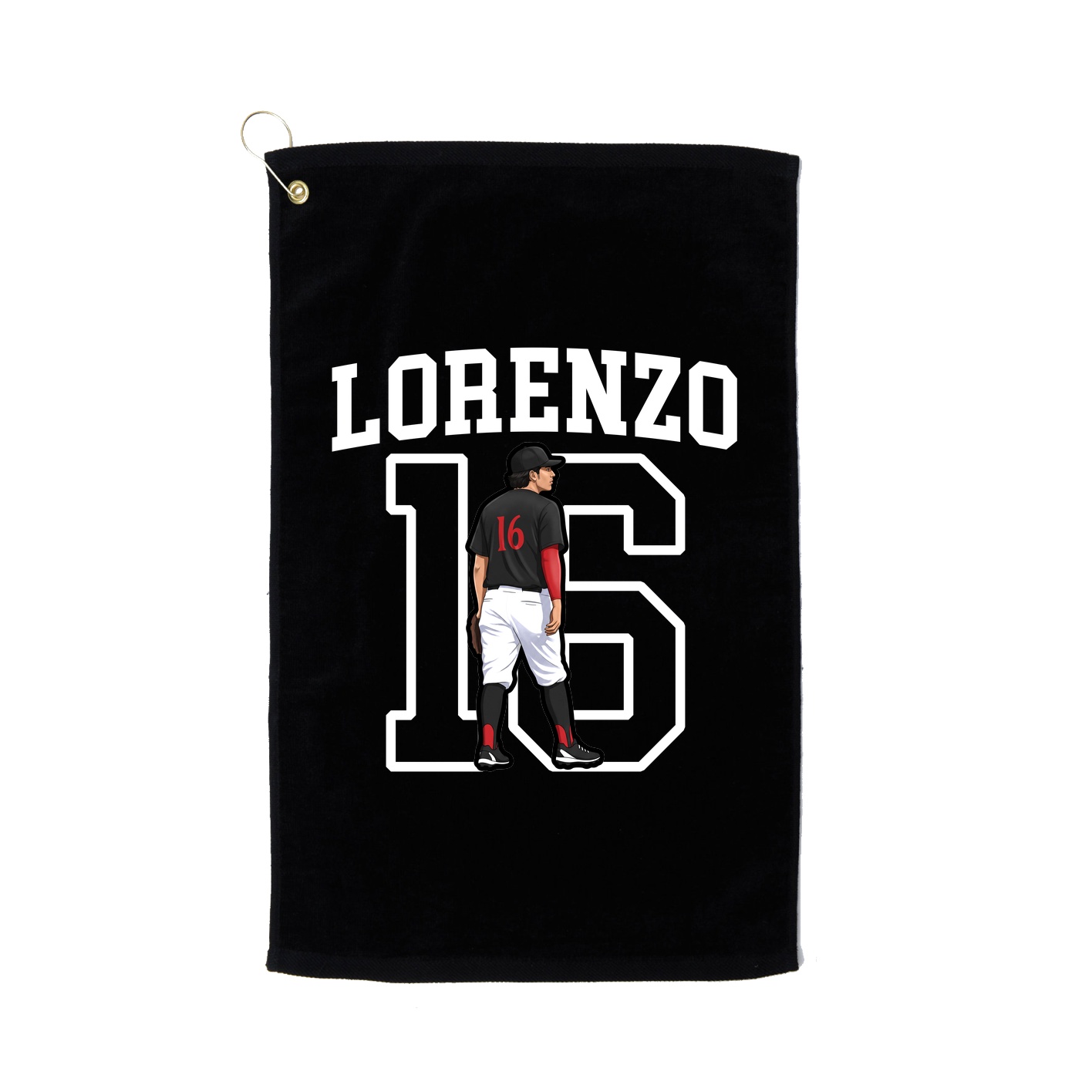 Golf Towel — Shirsey in Black