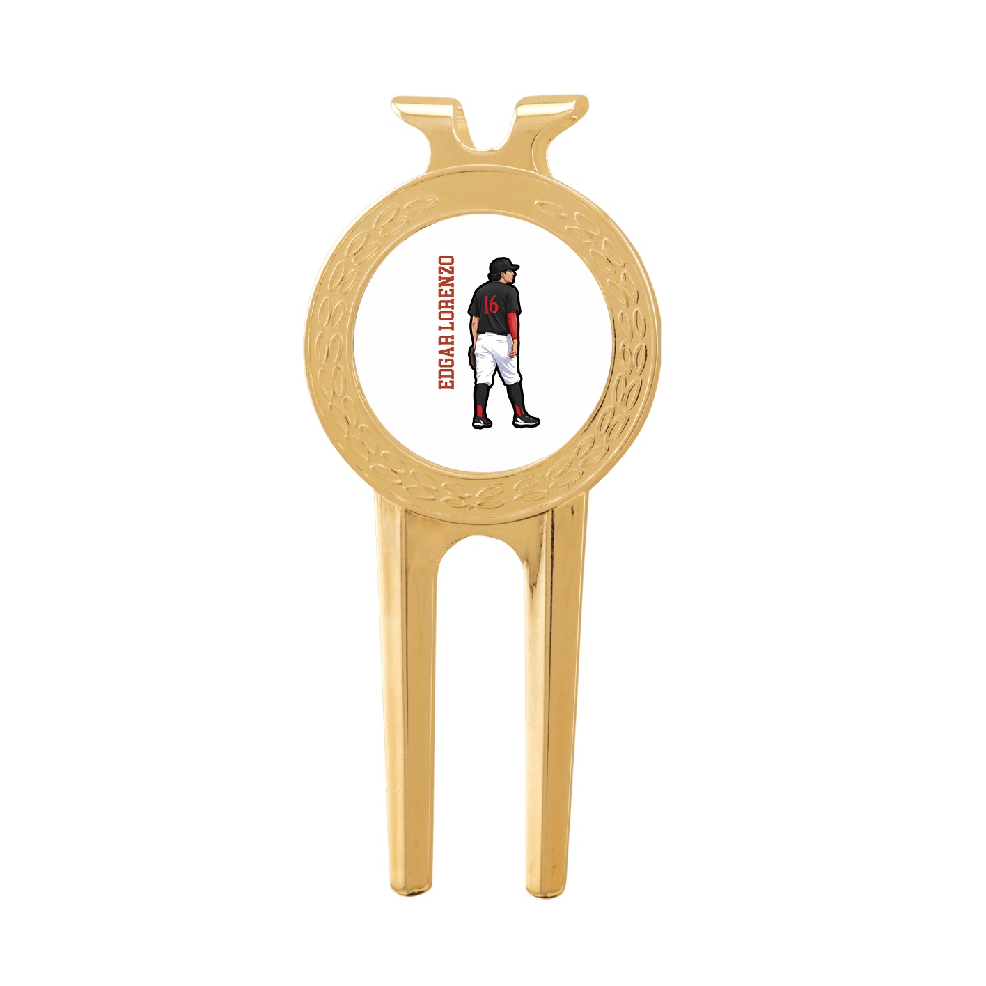 Divot Tool with Ball Marker — Name Vertical in Classic