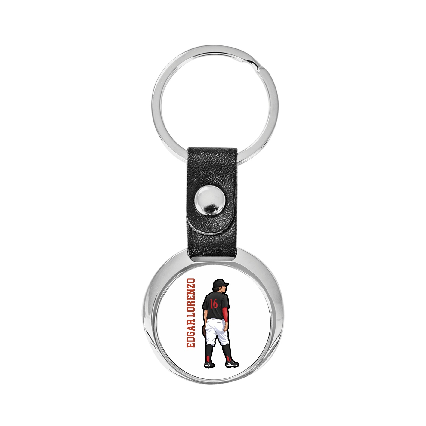 Key Chain — Name Vertical in Classic