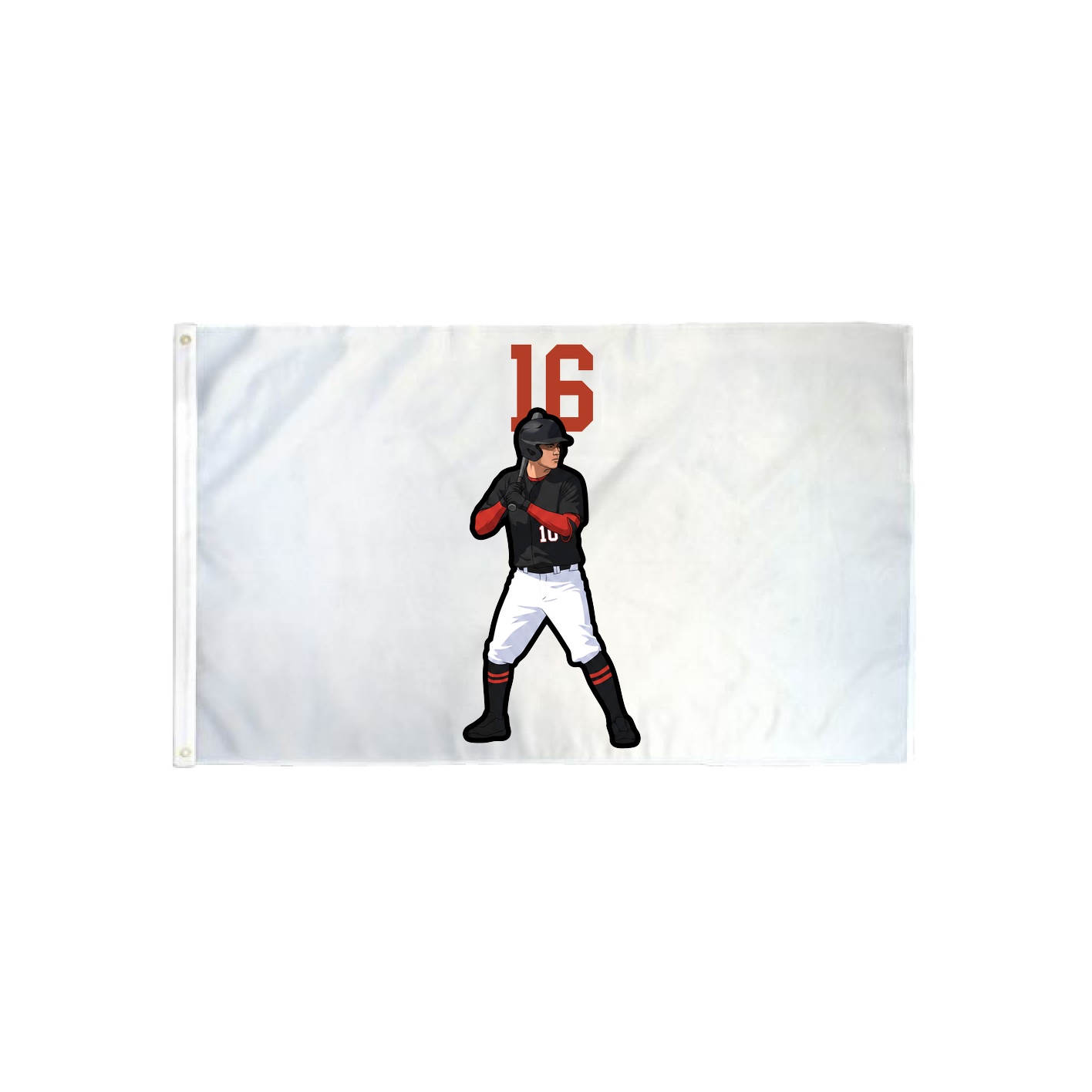 3x5 Flag — Number Top in Classic