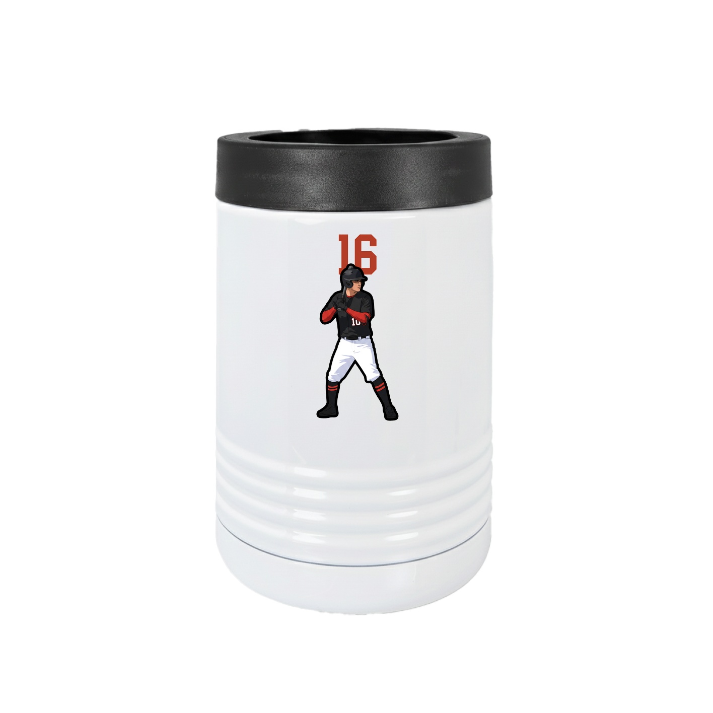 Beverage Holder — Number Top in White