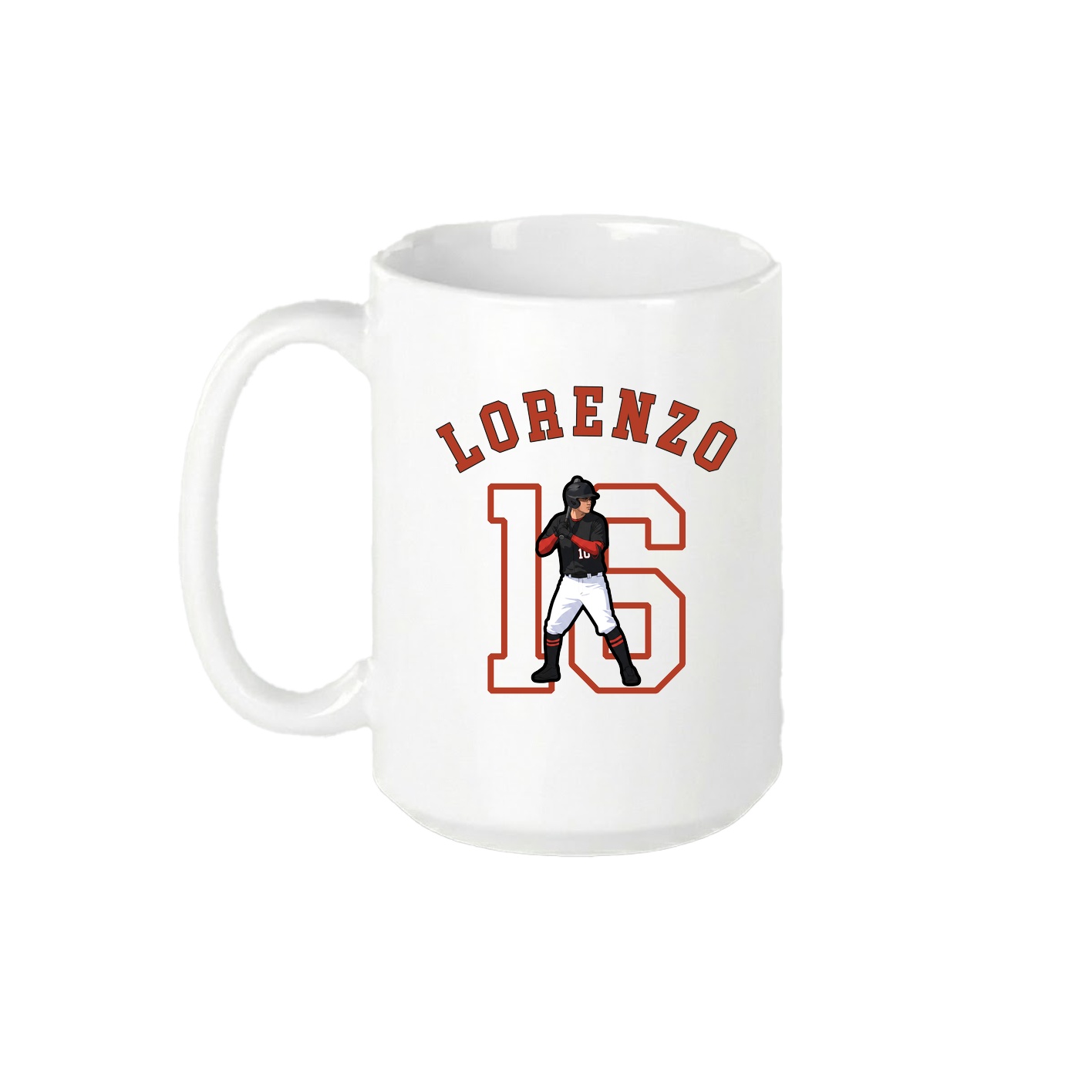 15oz Coffee Mug — Shirsey Arch in White