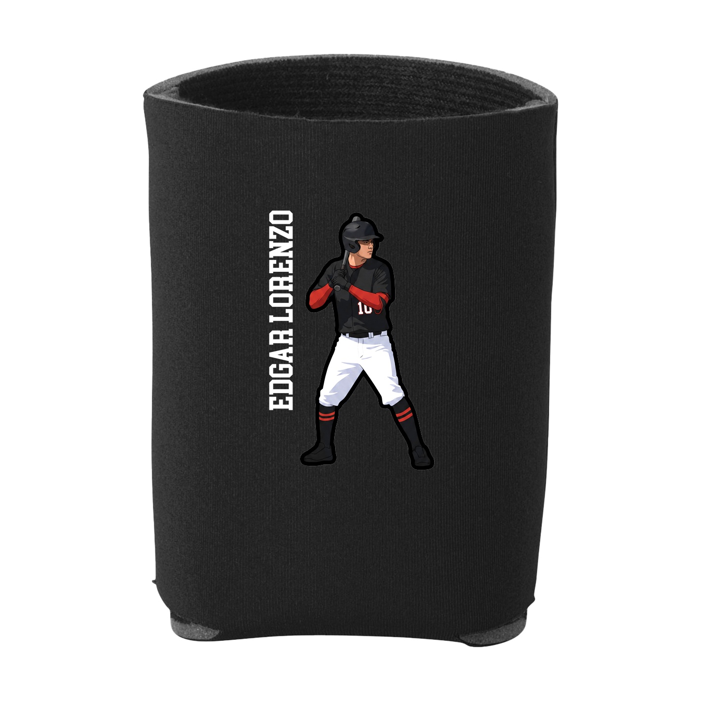 Can Holder — Name Vertical in Black