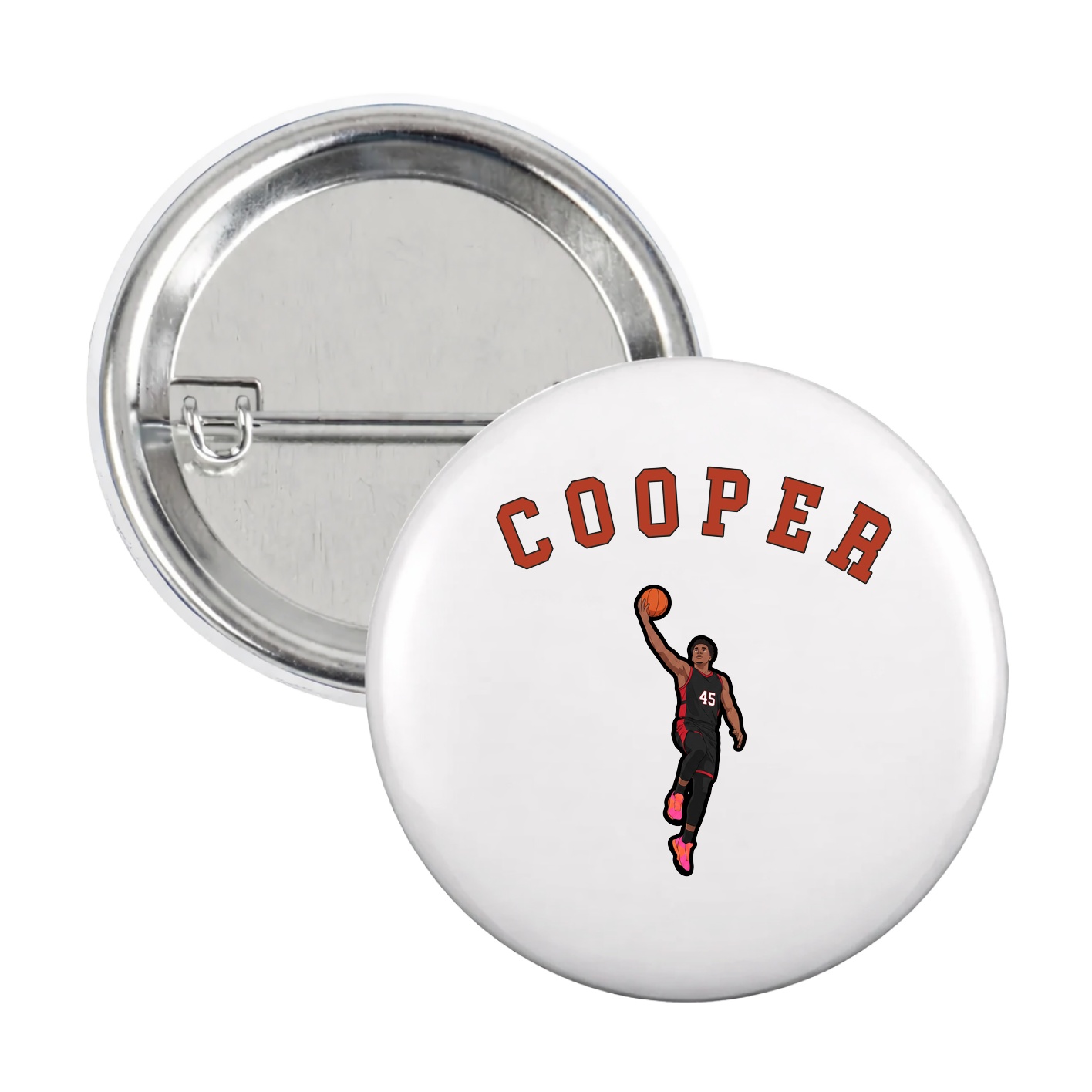 Game Day Button — Shirsey Arch in White