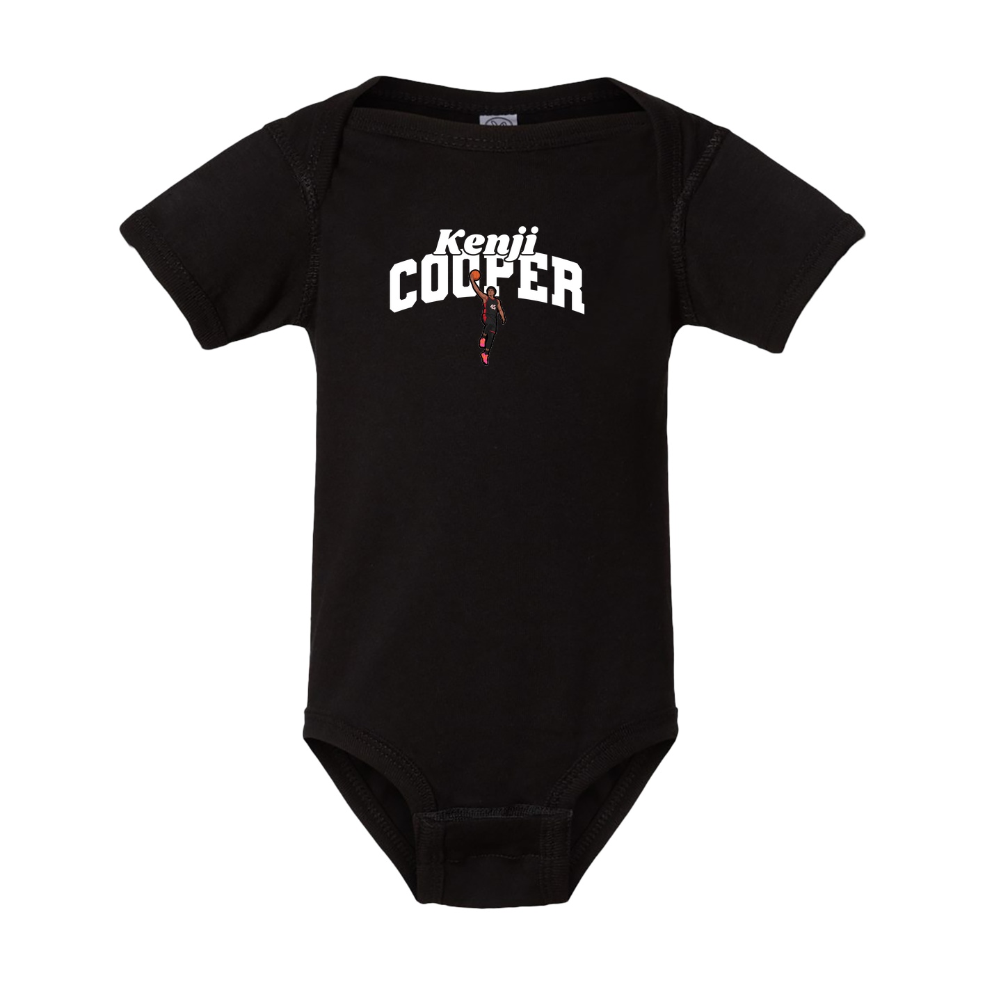 Baby Onesie — Signature Arch in Black