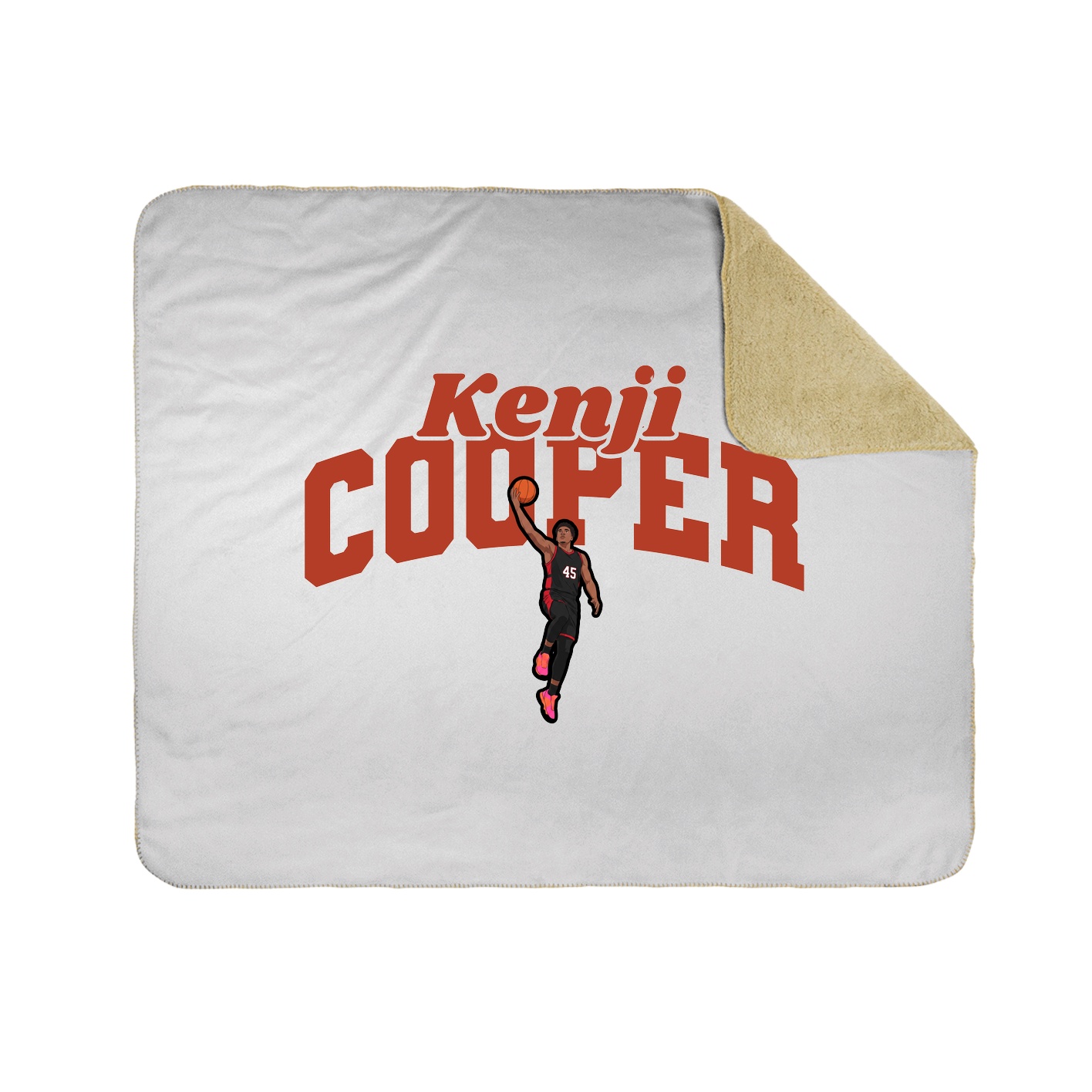 Throw Blanket — Signature Arch in White