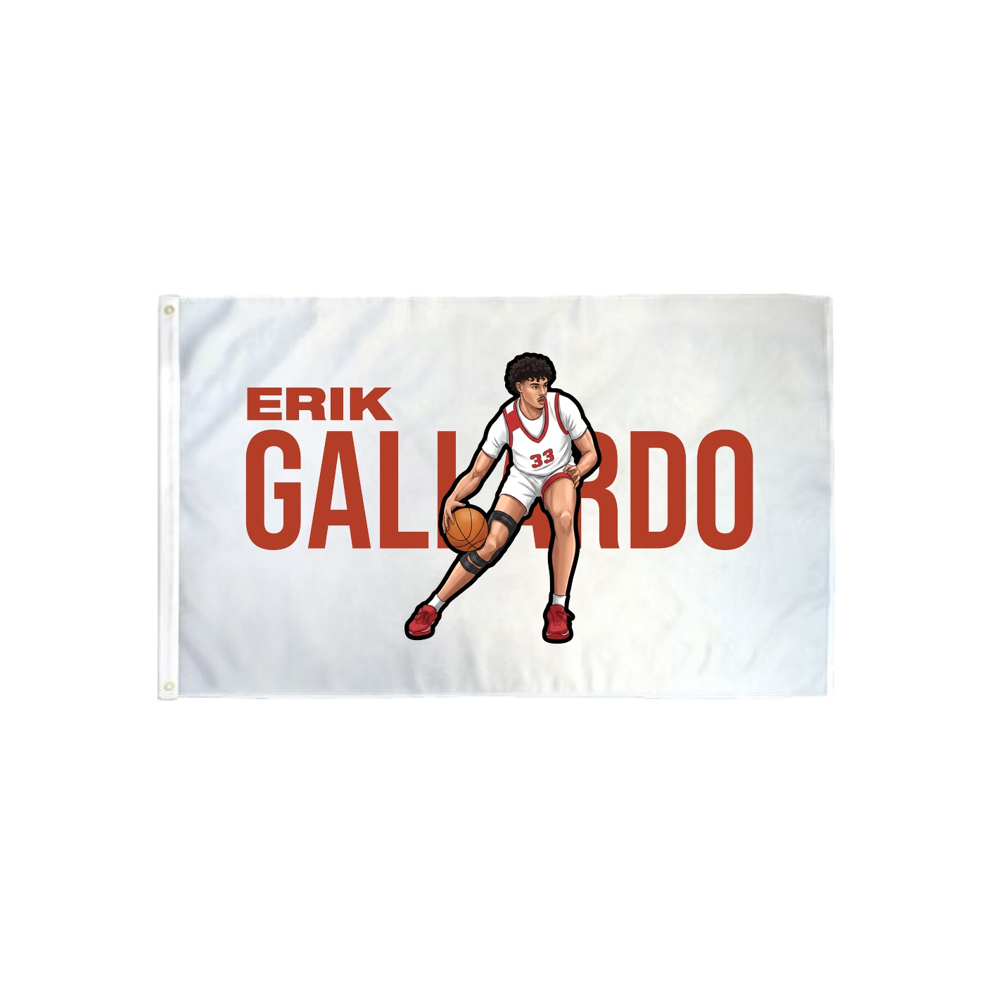 3x5 Flag — Player Name in Classic