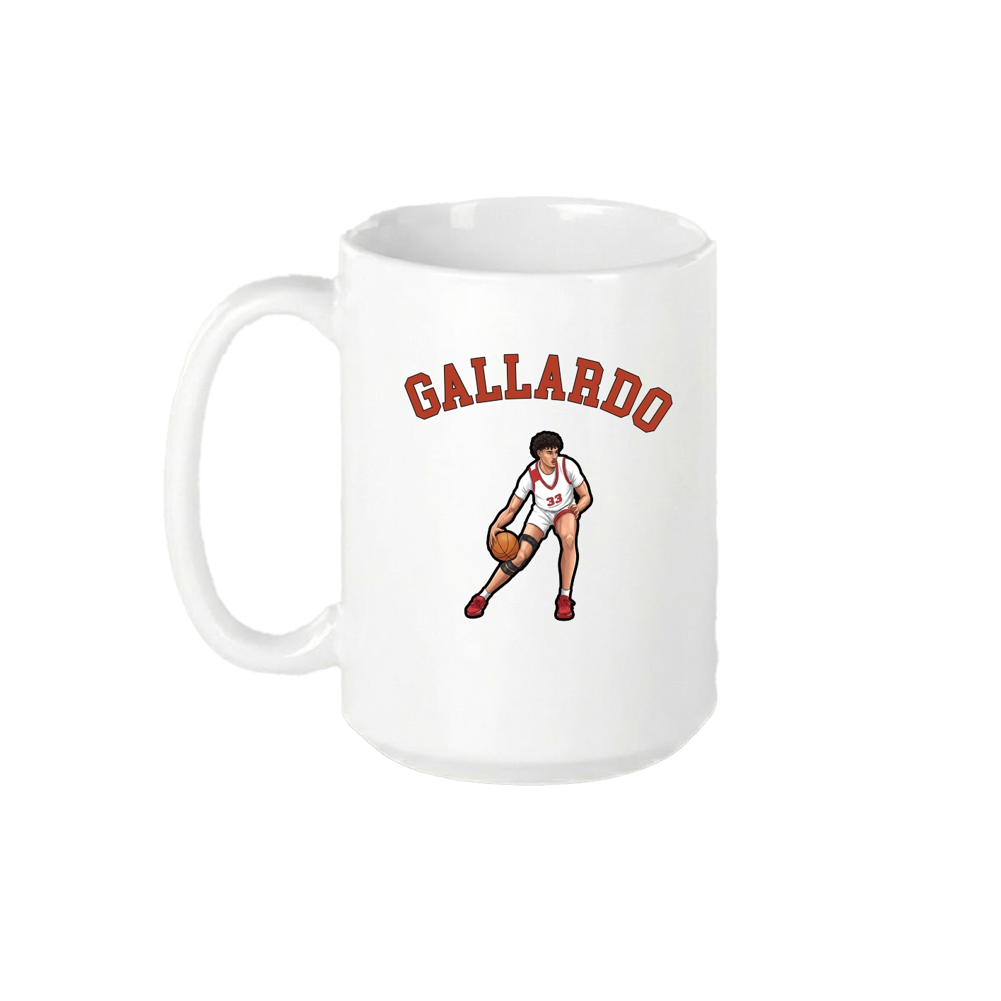 15oz Coffee Mug — Shirsey Arch in White