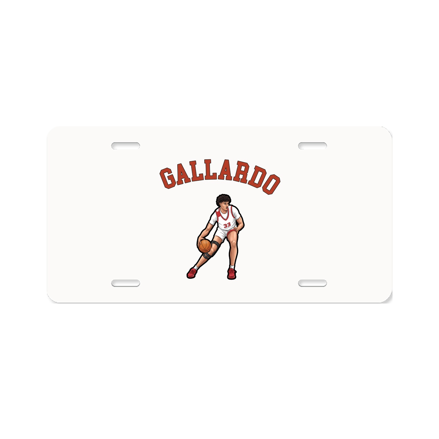 License Plate — Shirsey Arch in Classic