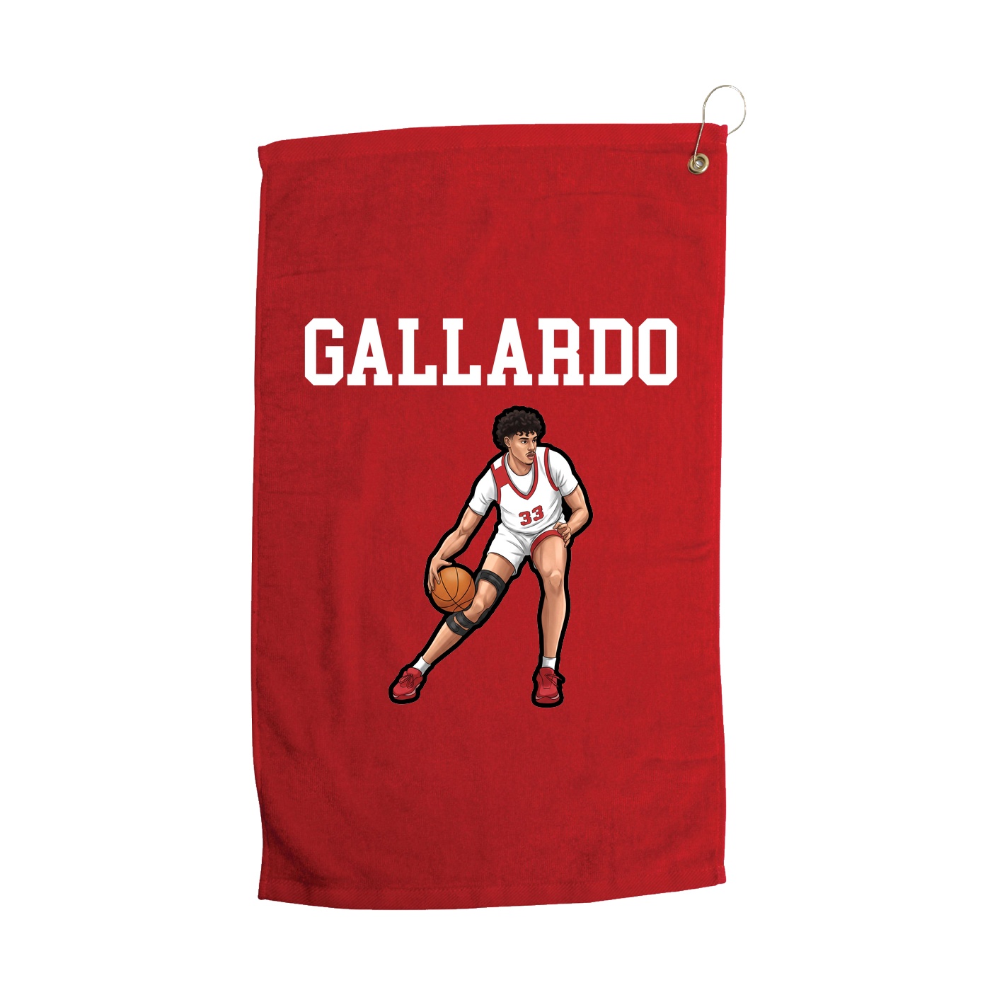 Golf Towel — Shirsey in Red