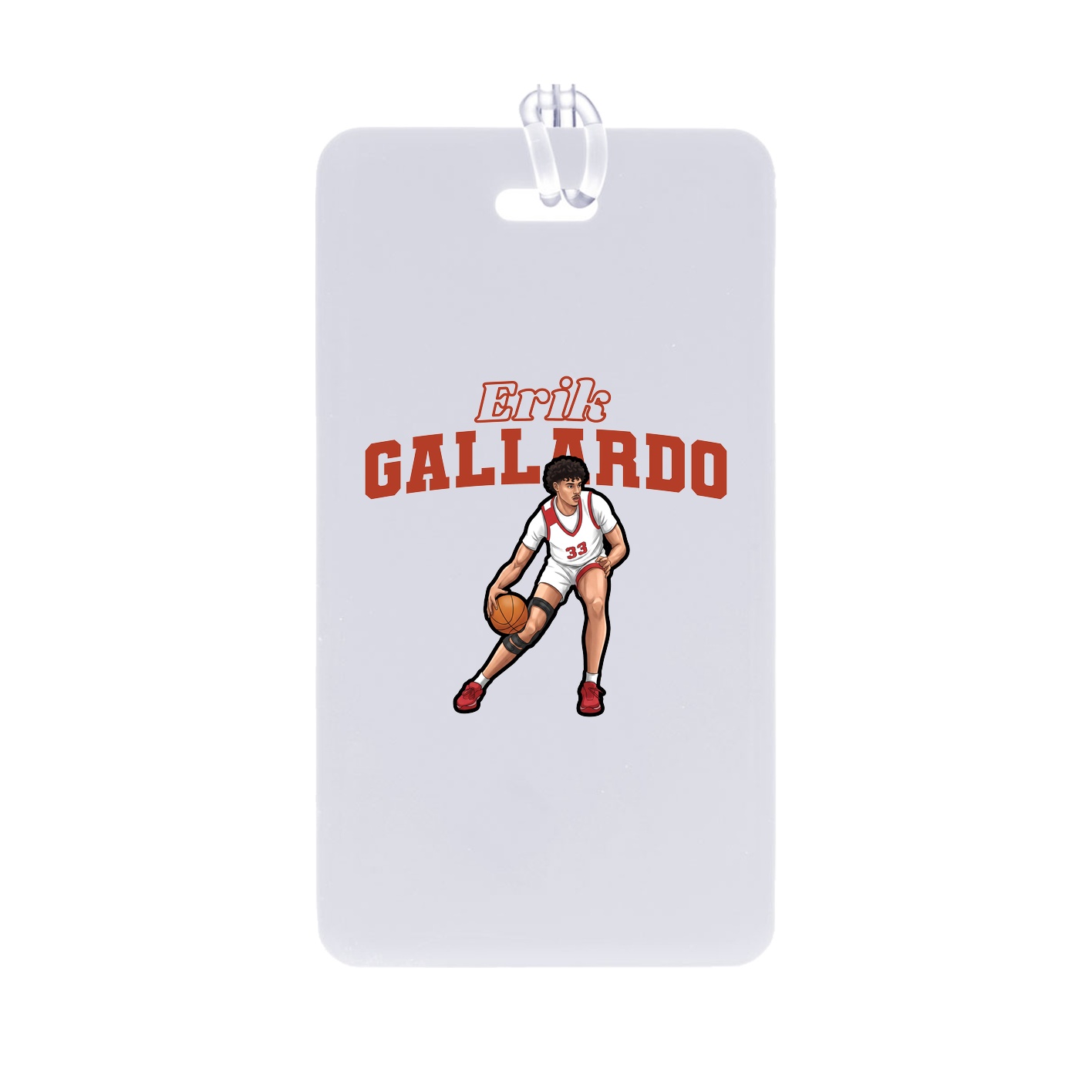 Bag Tag — Name Arch in Classic