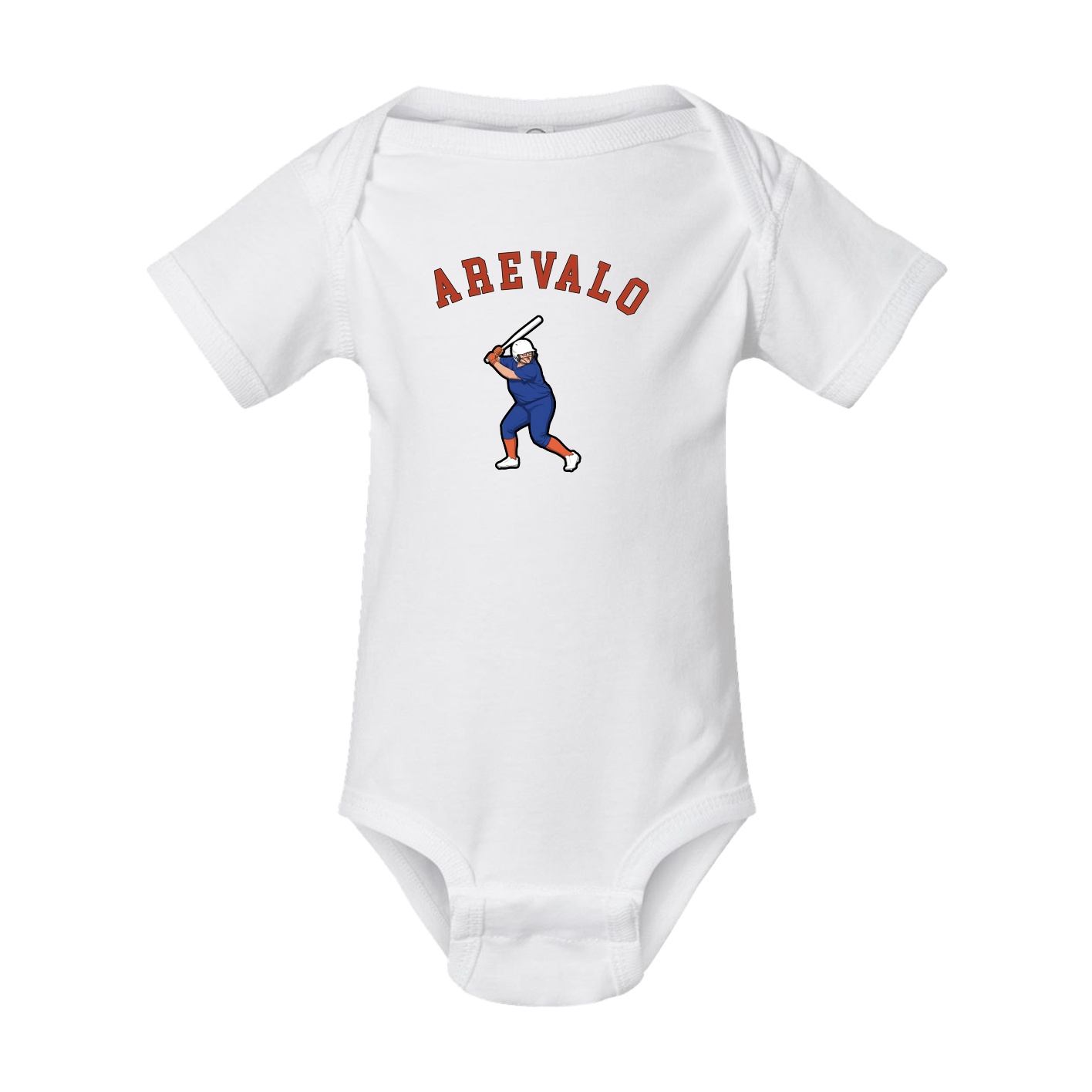 Baby Onesie — Shirsey Arch in White