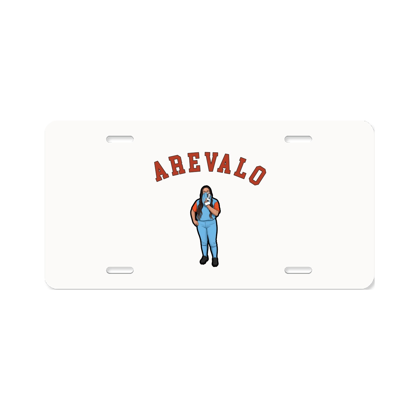 License Plate — Shirsey Arch in Classic