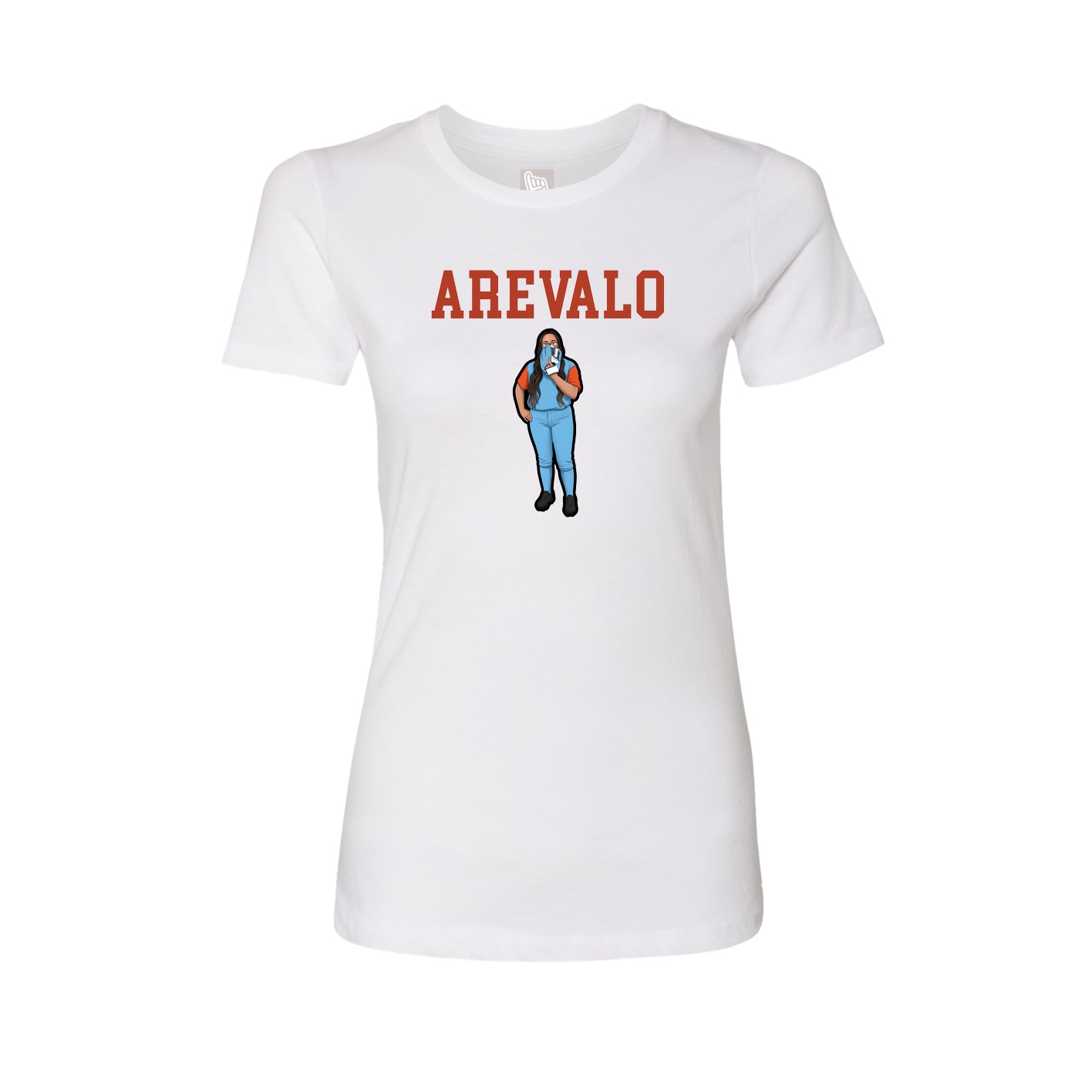 Fitted Women's Tee — Shirsey in White