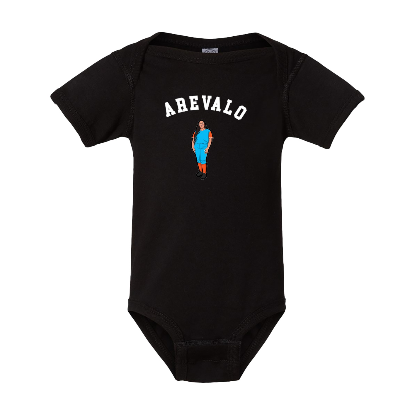 Baby Onesie — Shirsey Arch in Black