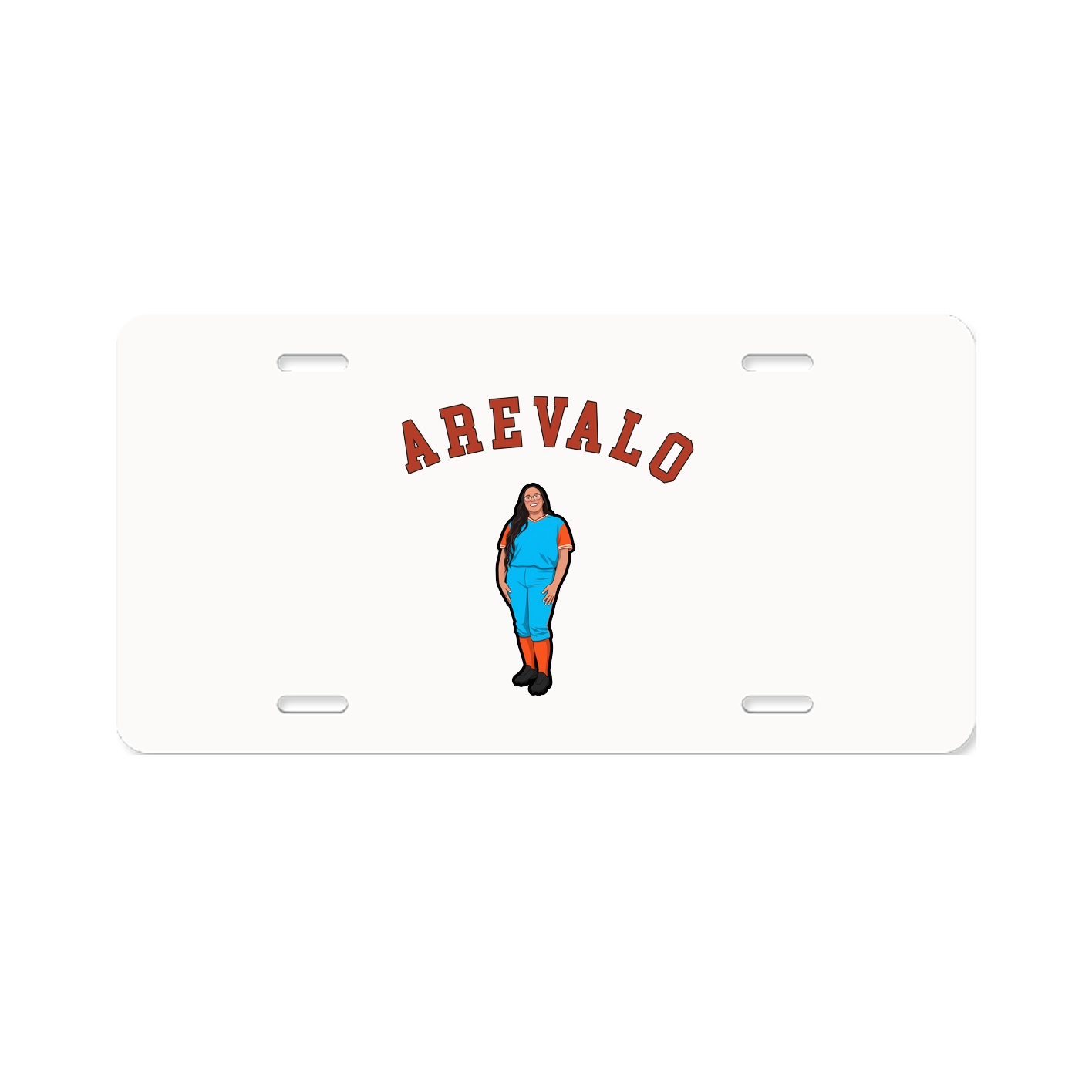 License Plate — Shirsey Arch in Classic