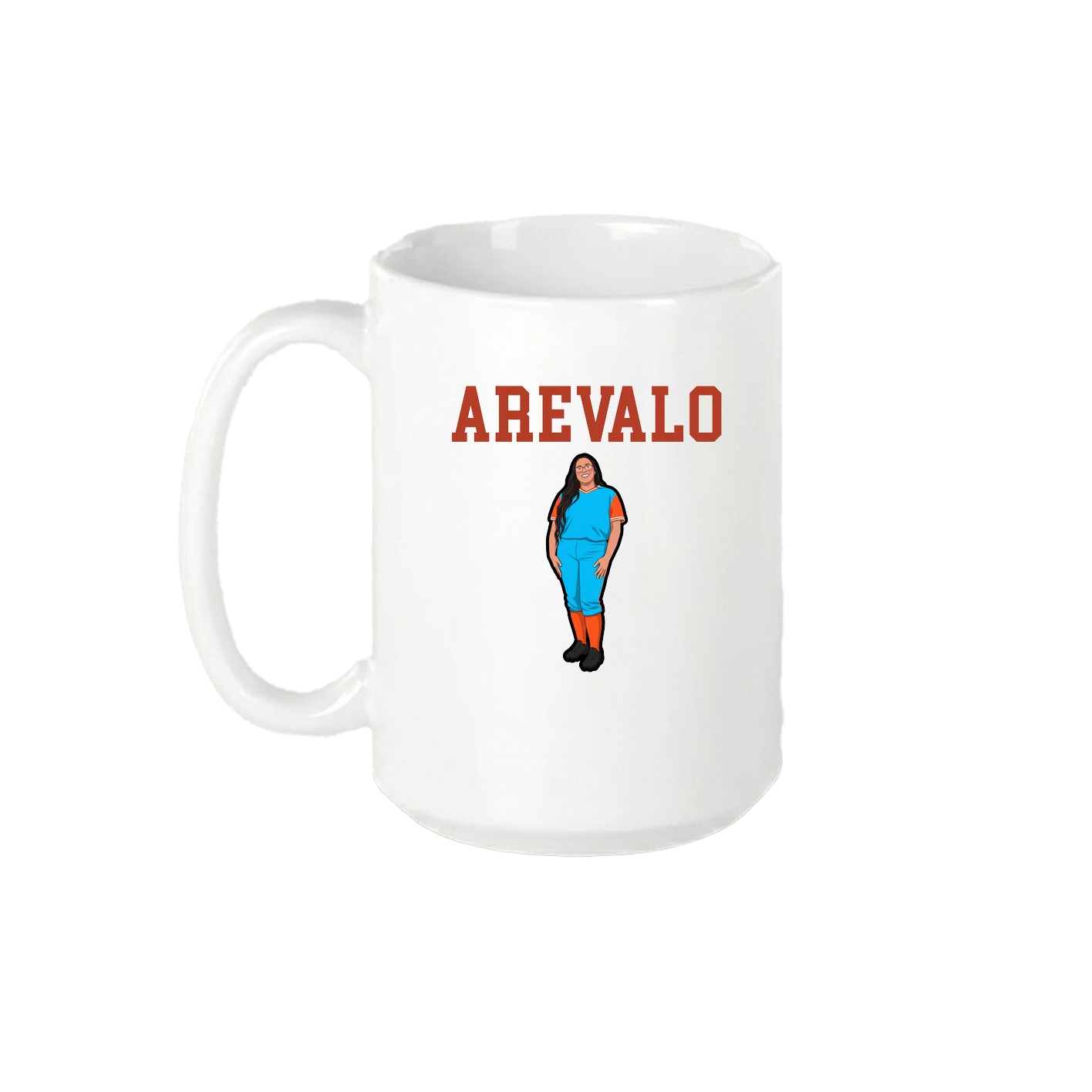15oz Coffee Mug — Shirsey in White