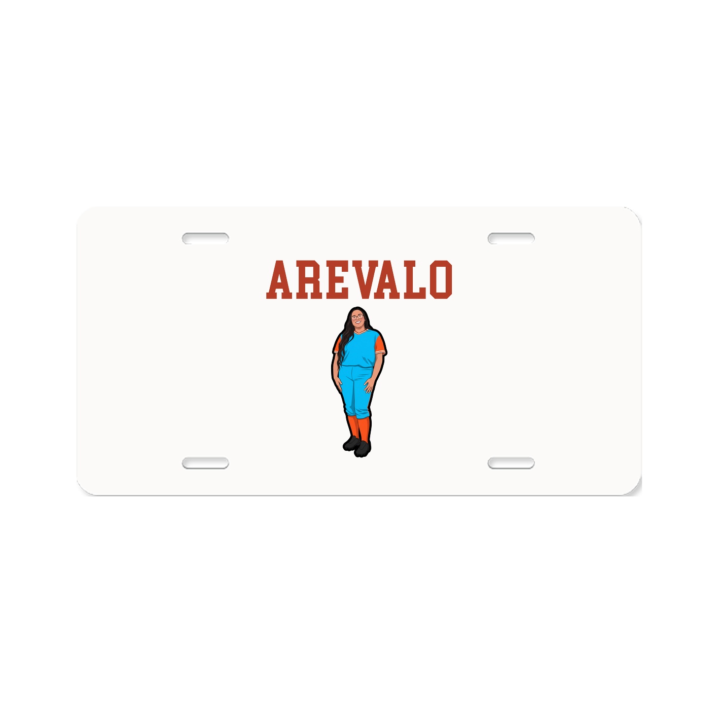 License Plate — Shirsey in Classic