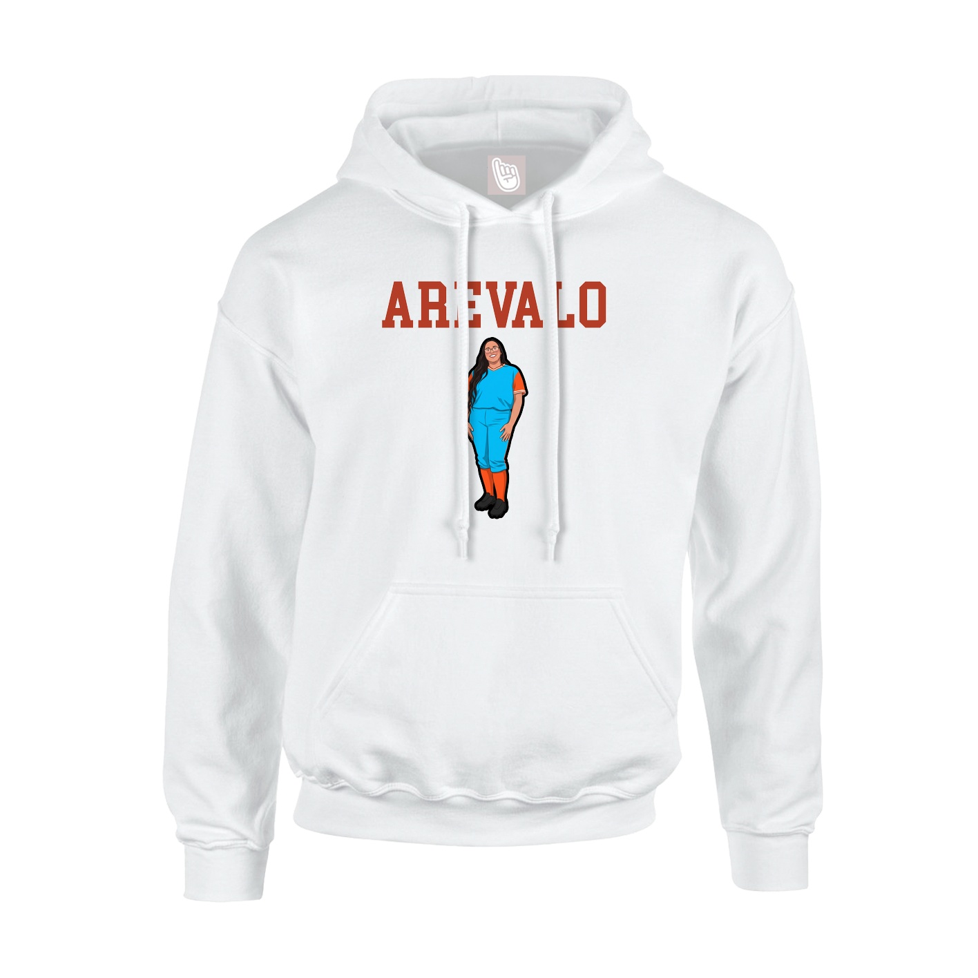 Youth Hoodie — Shirsey in White
