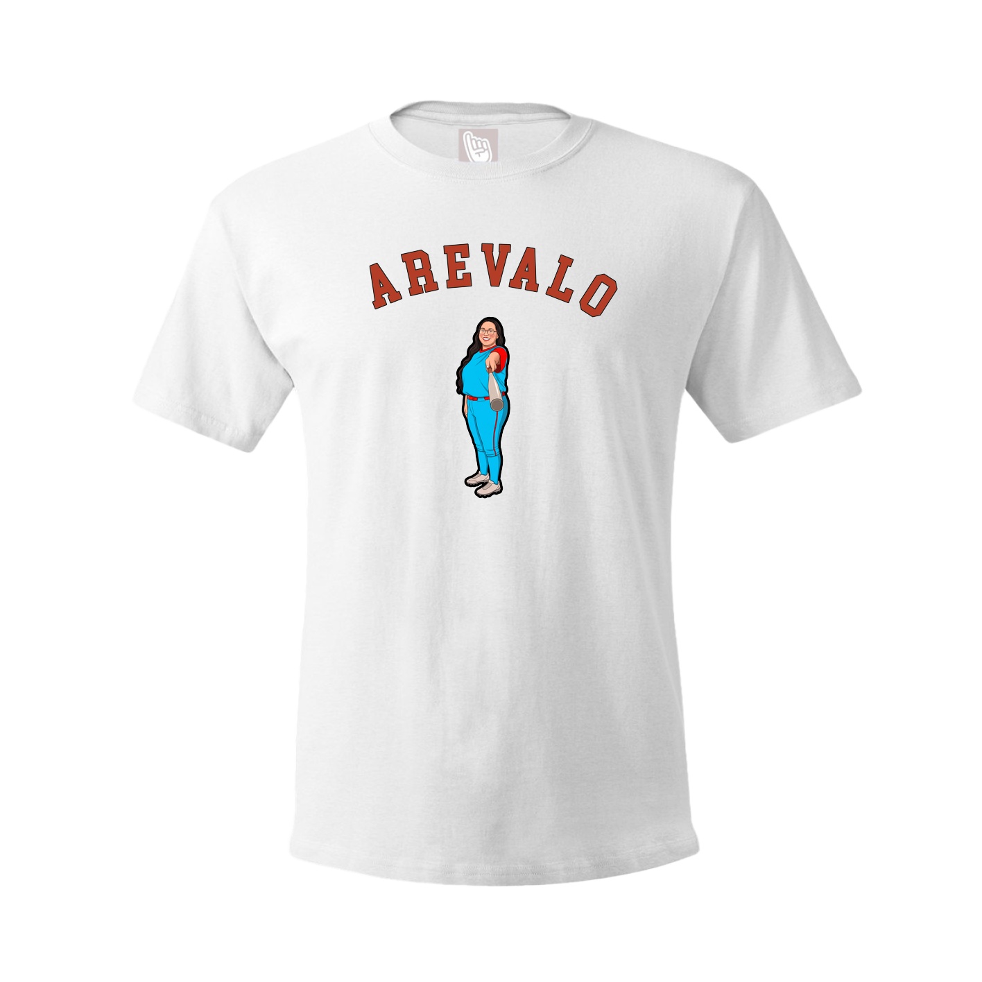 Youth Tee — Shirsey Arch in White
