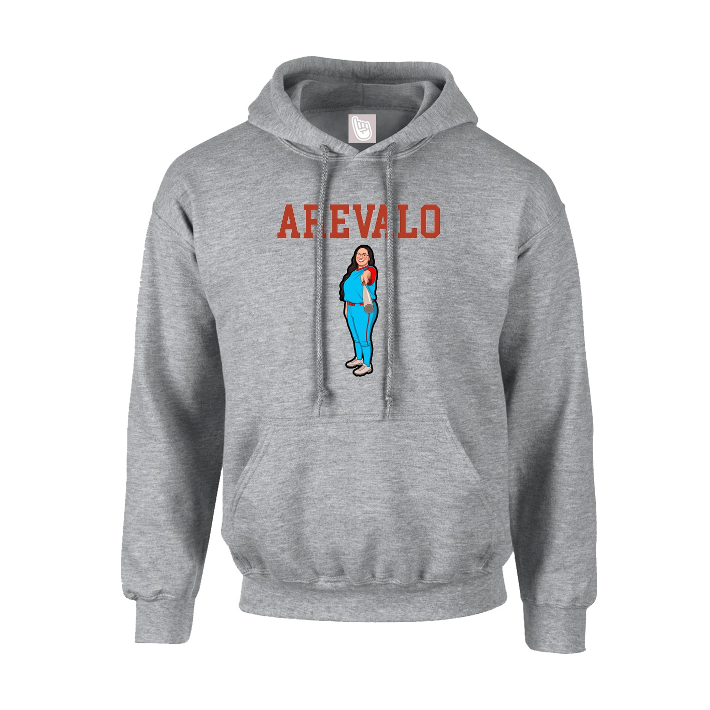 Youth Hoodie — Shirsey in Grey