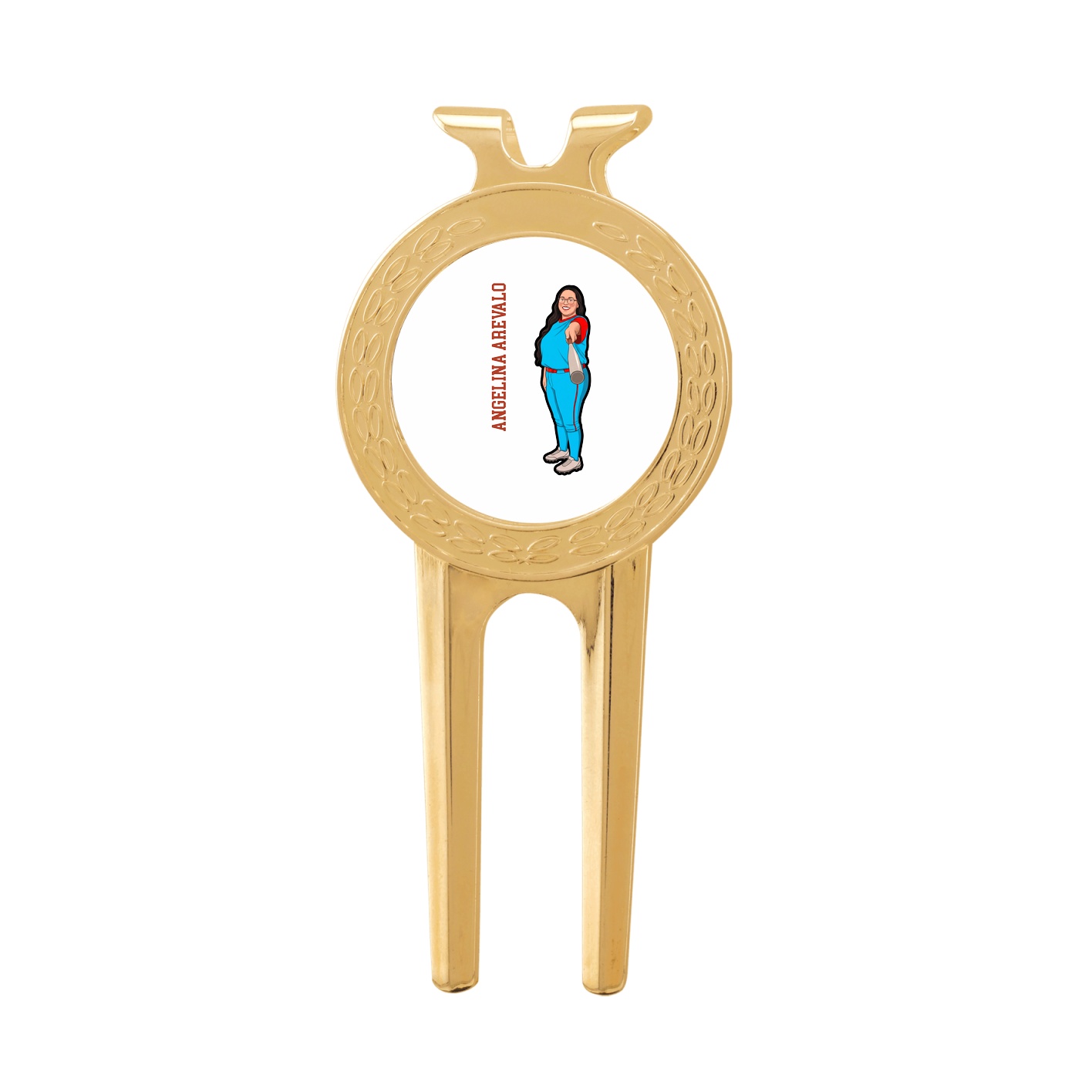 Divot Tool with Ball Marker — Name Vertical in Classic