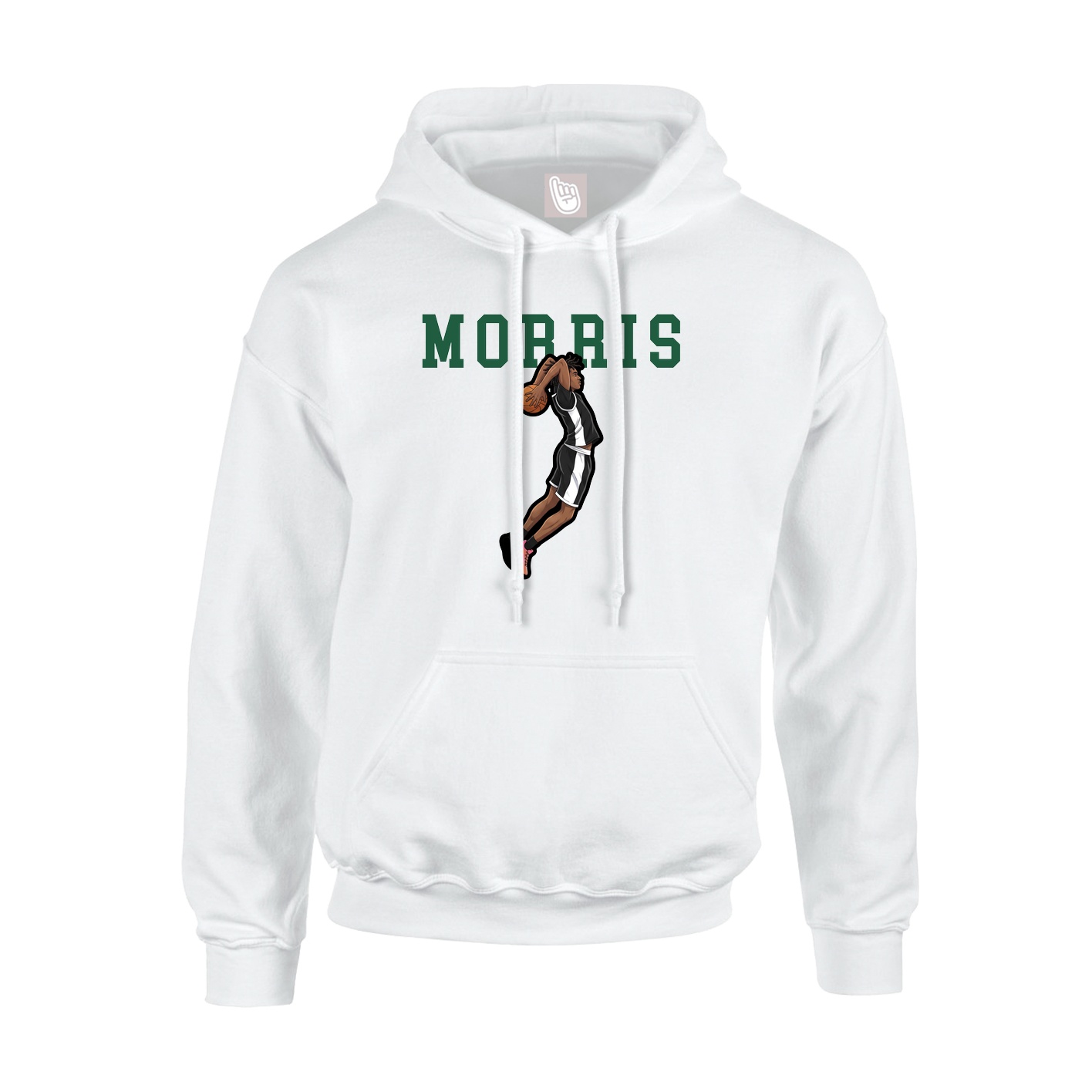 Hoodie — Shirsey in White