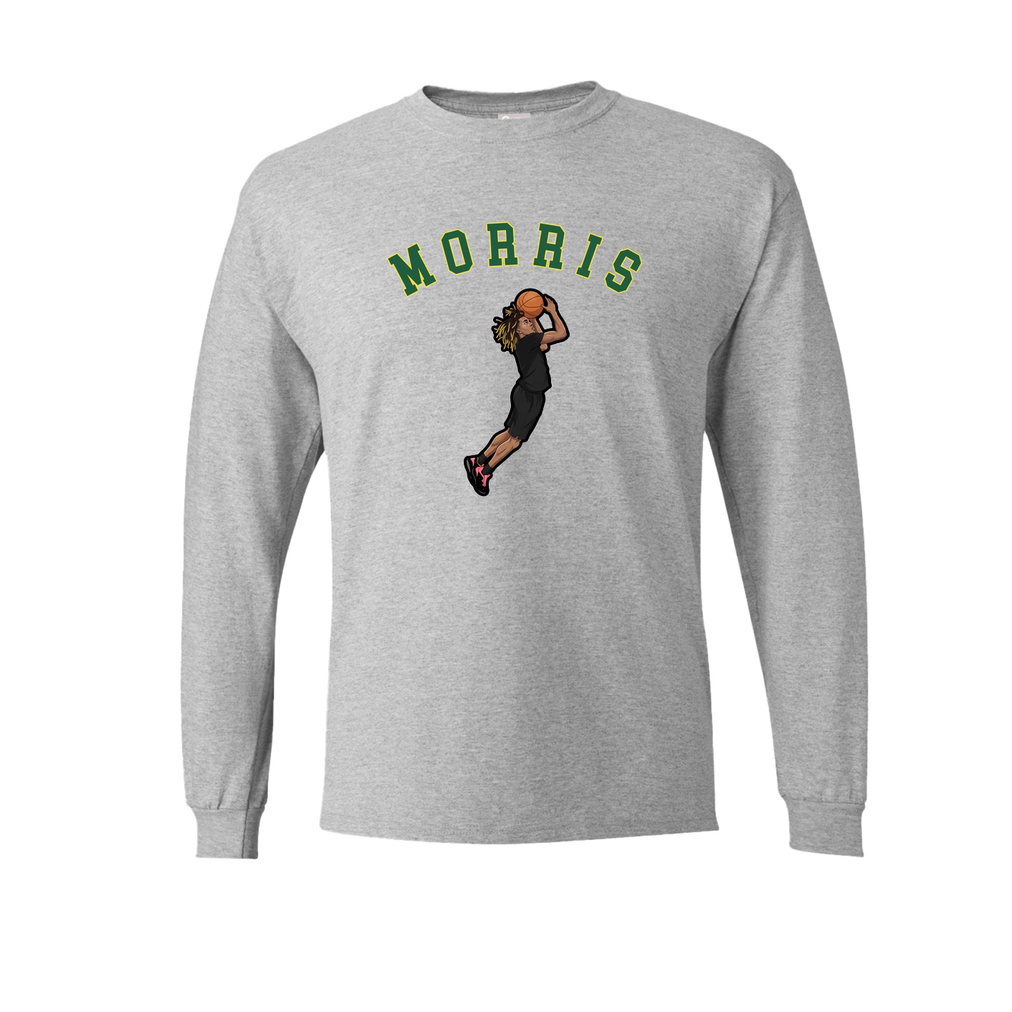 Long Sleeve Tee — Shirsey Arch in Grey