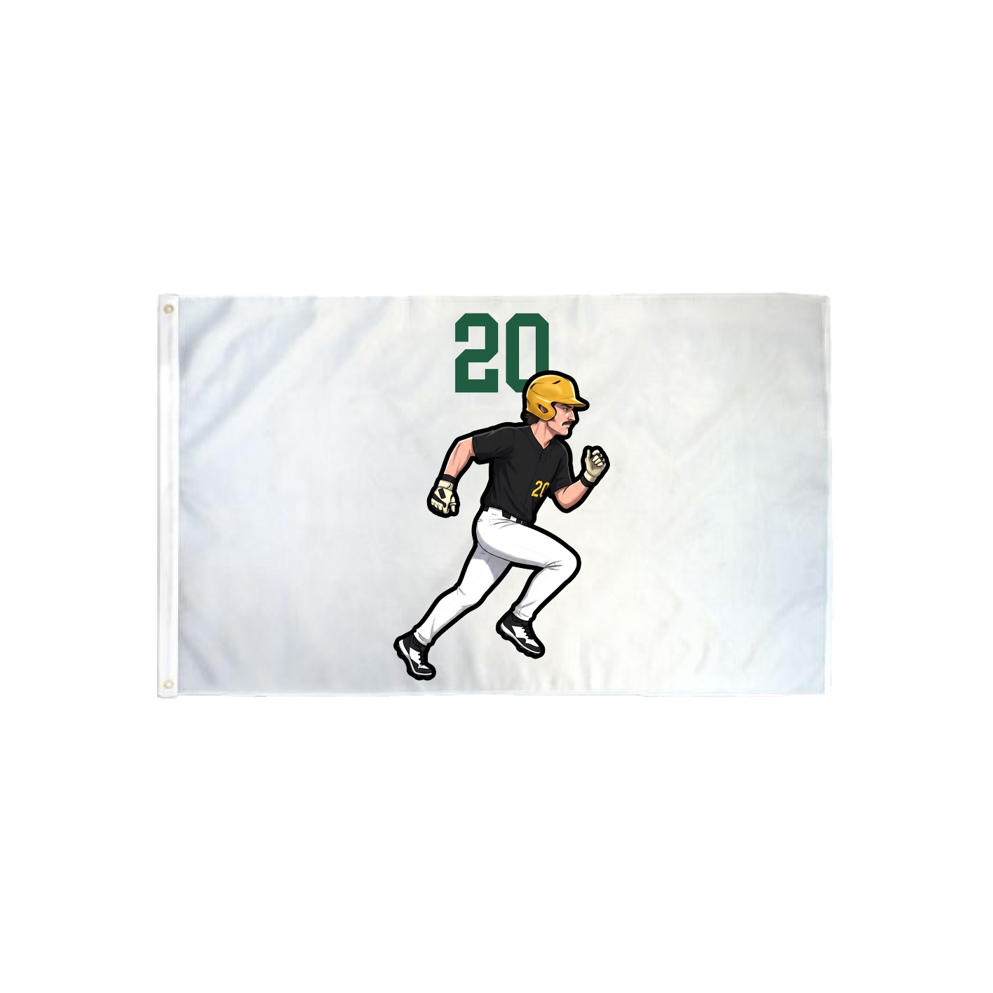 3x5 Flag — Number Top in Classic